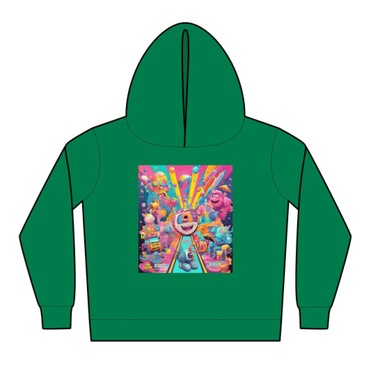 BE DIVINE™ Toddler Fleece Hoodie – Colorful Fantasy Art | Cozy Pullover for Kids (2T–5/6Y)