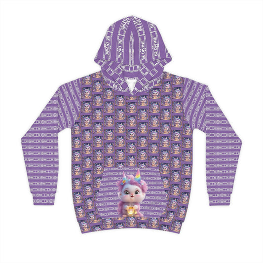BE DIVINE™ Children’s All-Over Print Hoodie - Premium AOP, Soft & Cozy (Kids)