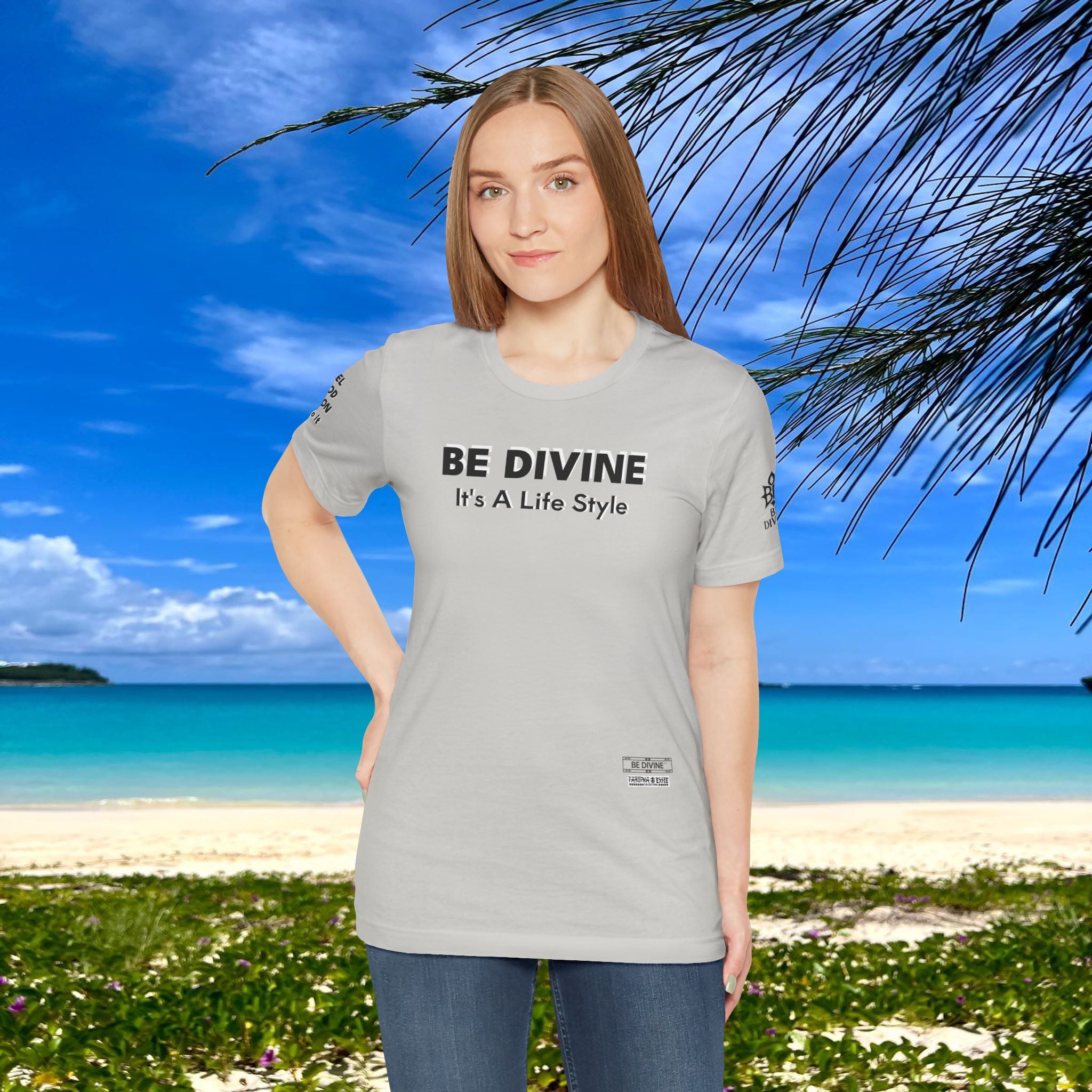BE DIVINE™ Unisex T-Shirt - All-Black Premium Edition