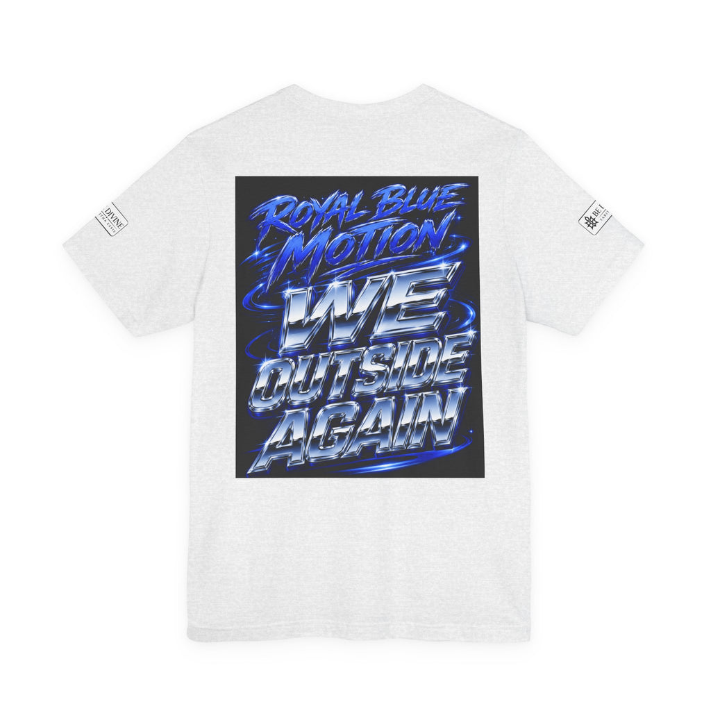 BE DIVINE™ Baby Blue 'N Blue Culture – We Outside Tee