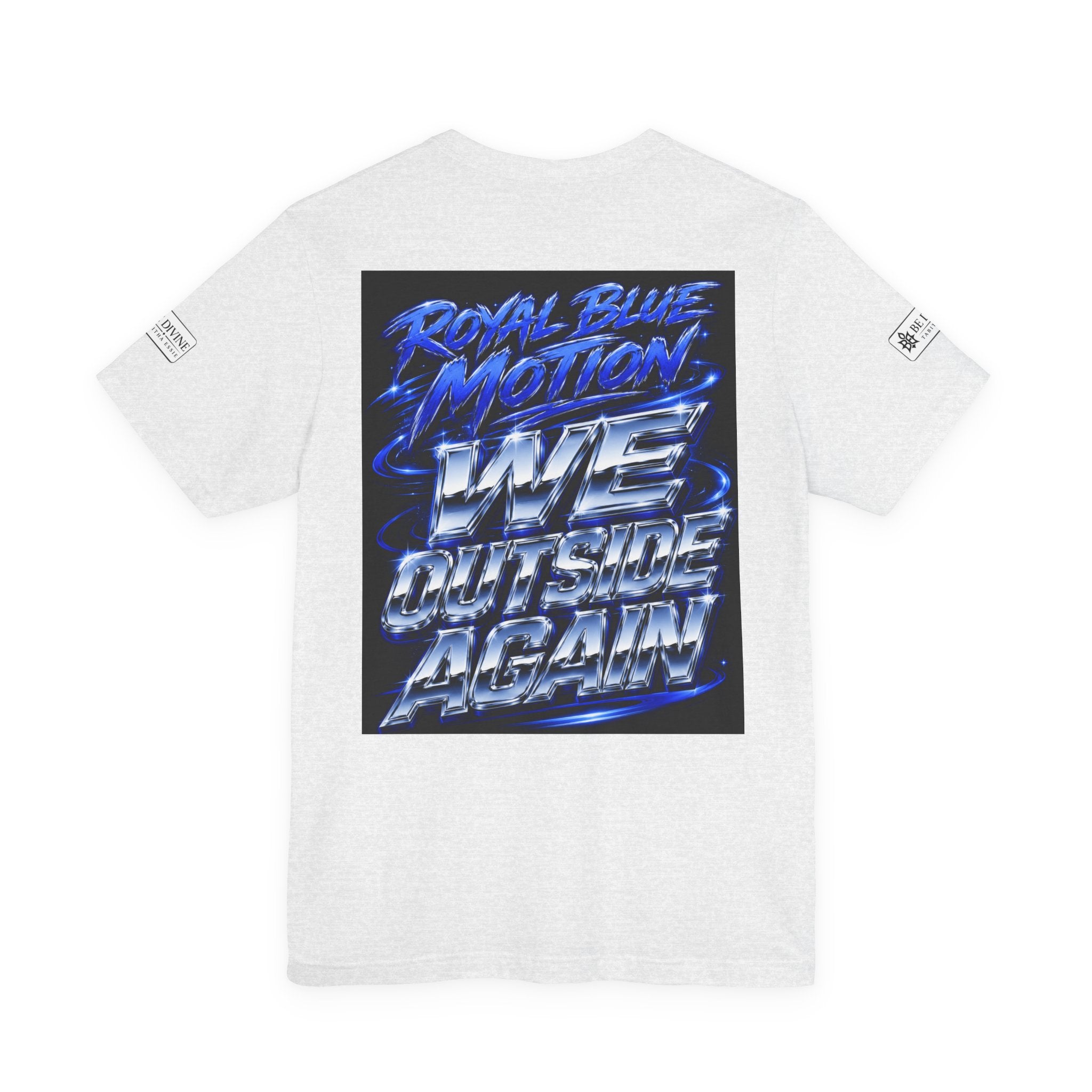 BE DIVINE™ Baby Blue 'N Blue Culture – We Outside Tee