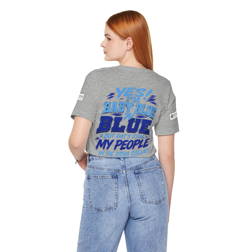 BE DIVINE™ Blue 'N Blue Since 1902 – Through 'N Through Heritage Tee