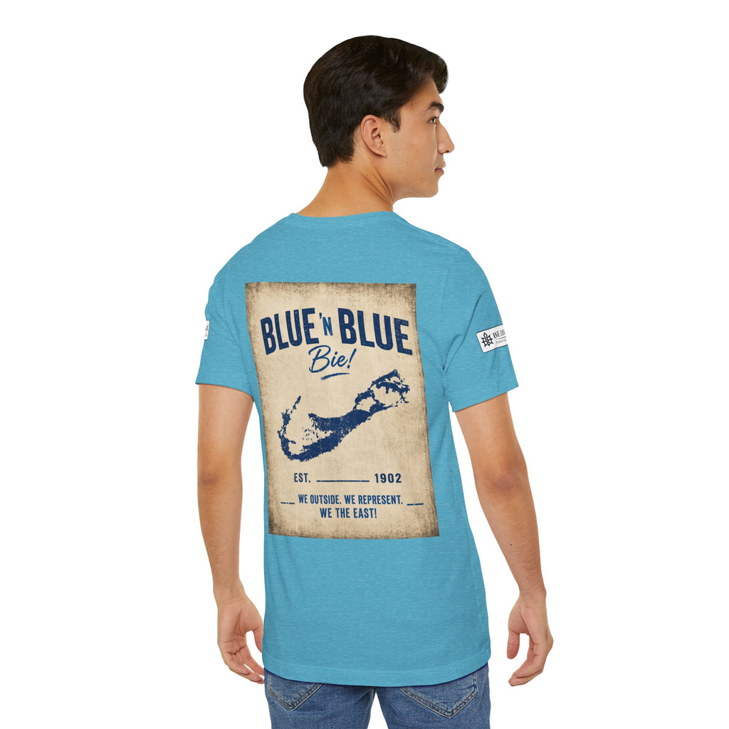 BE DIVINE™ Blue and Blue Bie! – East Side Heritage Collector Tee