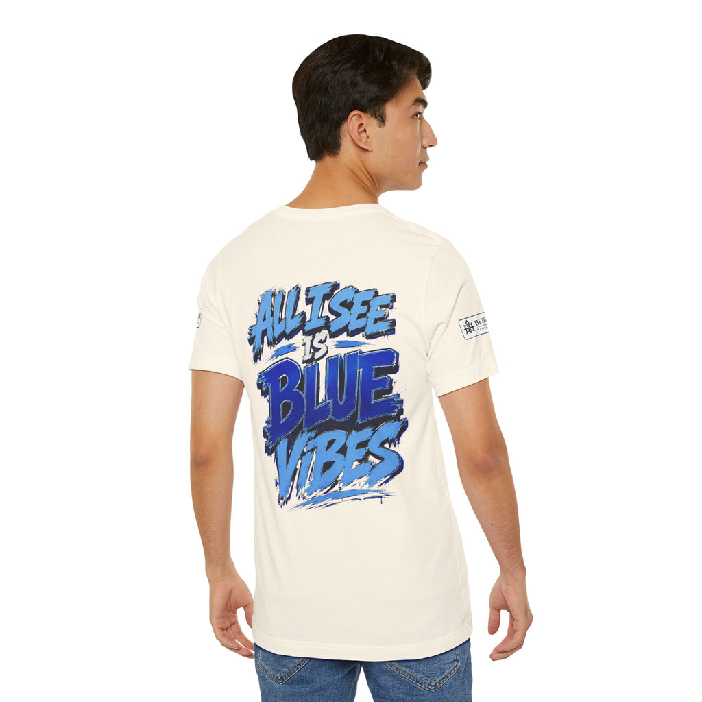 BE DIVINE™ Rolling Di Heritage – All I See Is Blue Vibes Heritage Tee