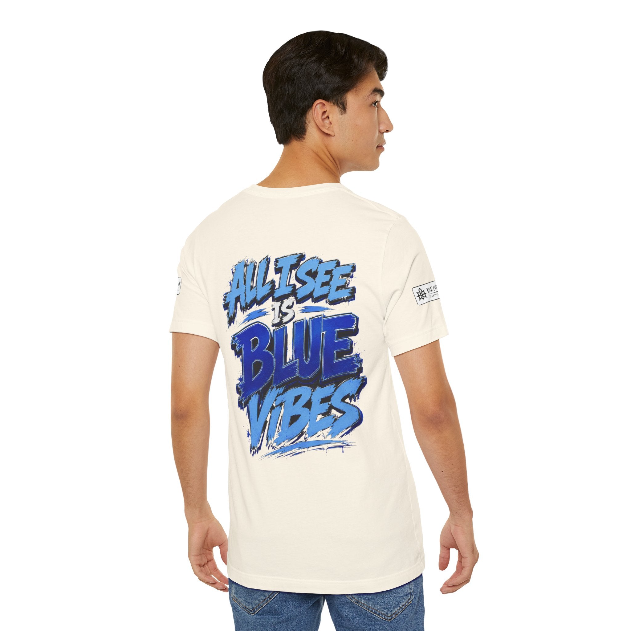 BE DIVINE™ Rolling Di Heritage – All I See Is Blue Vibes Heritage Tee