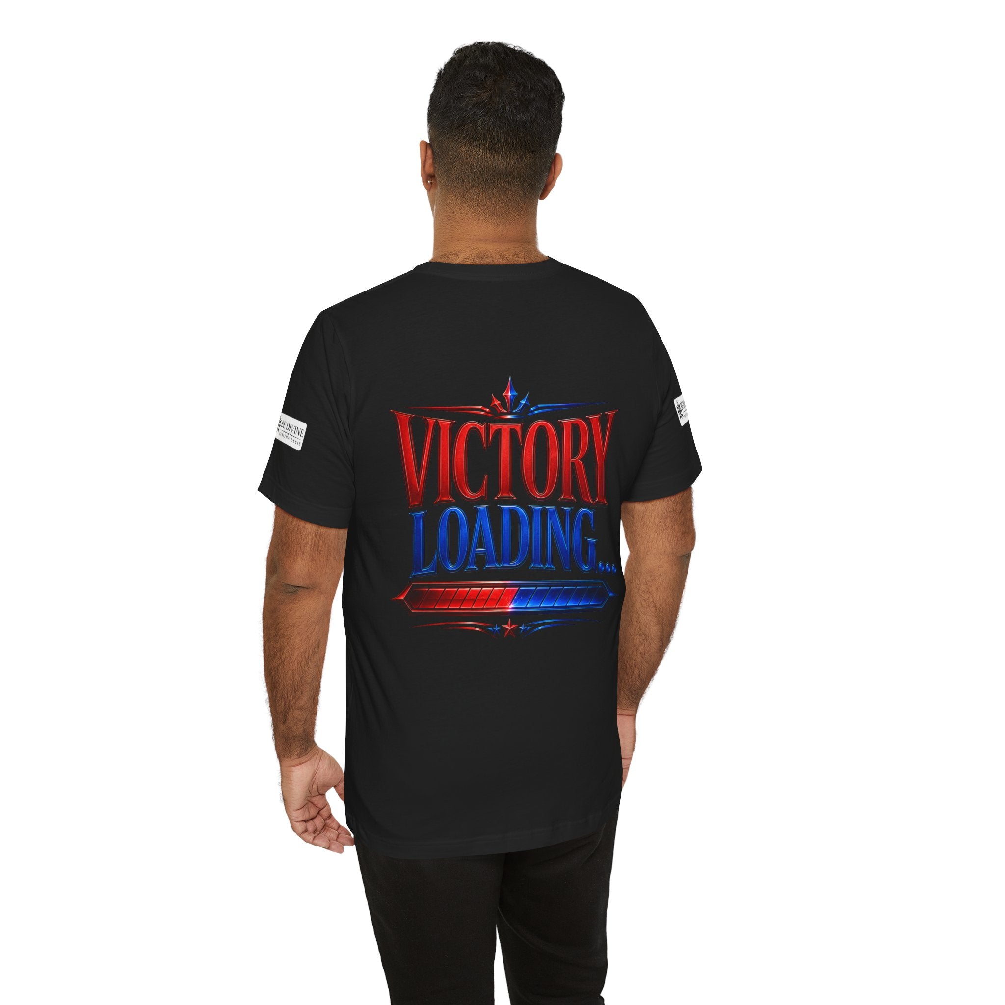 BE DIVINE™ Keep Calm. Red ’N Blue. Tee