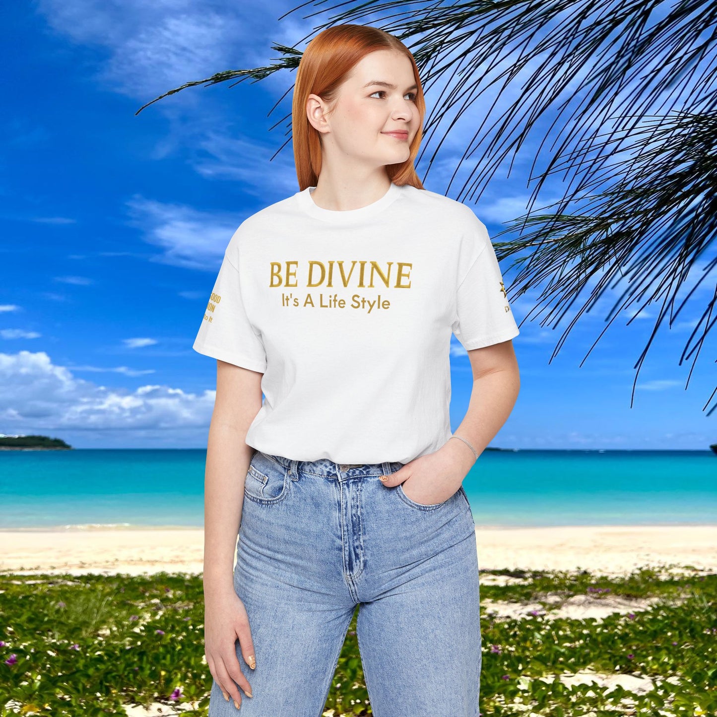 BE DIVINE™ Signature Tee – Feel Good Fashion by Tabitha Essie