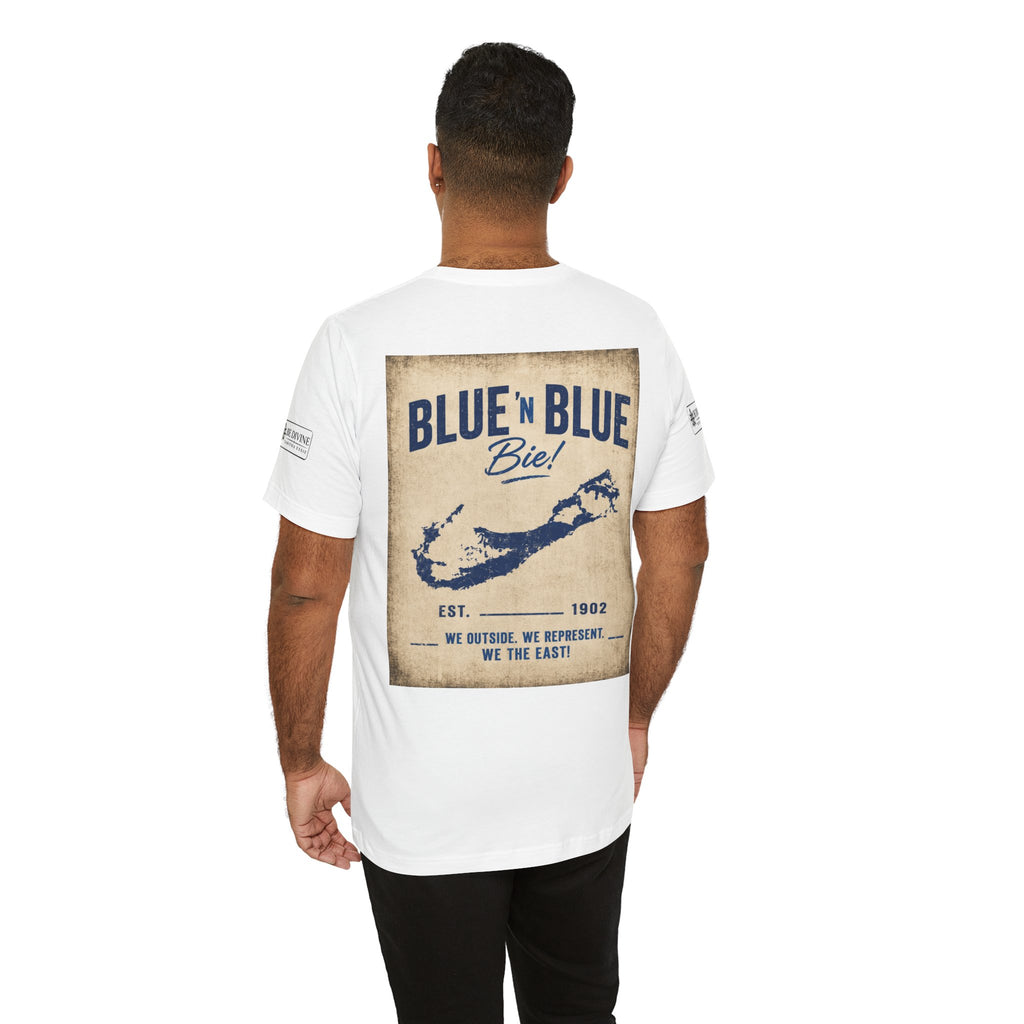 BE DIVINE™ Blue and Blue Bie! – East Side Heritage Collector Tee
