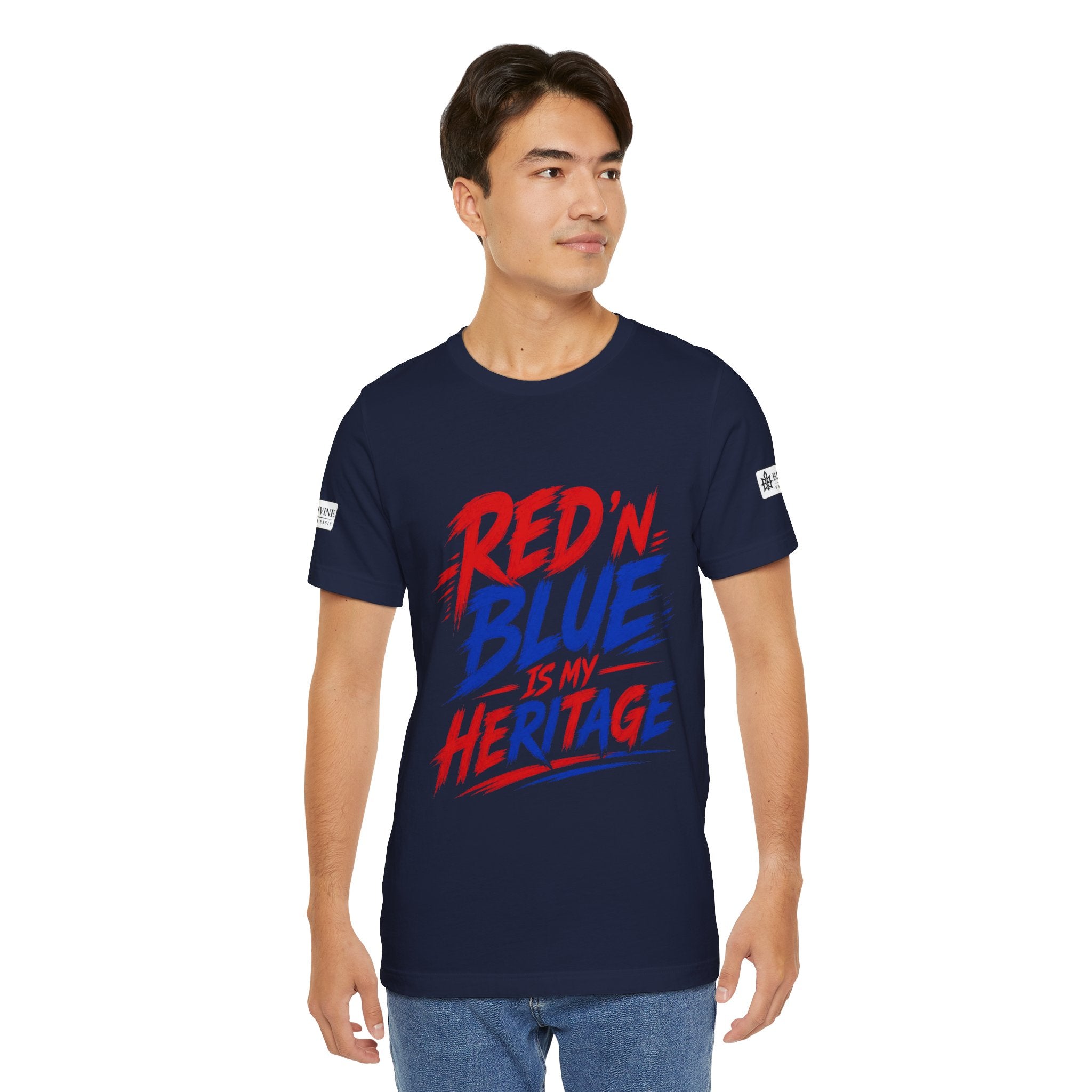 BE DIVINE™ Red ’N Blue Heritage Tee