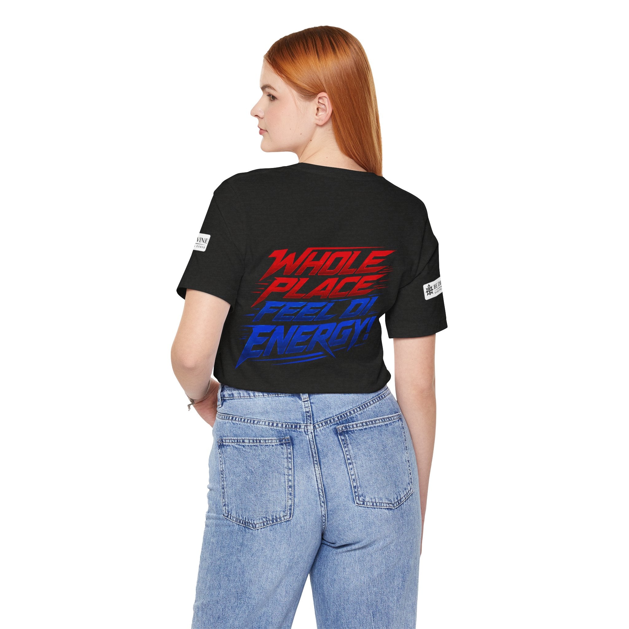 BE DIVINE™ I’m Red ’N Blue Energy Tee