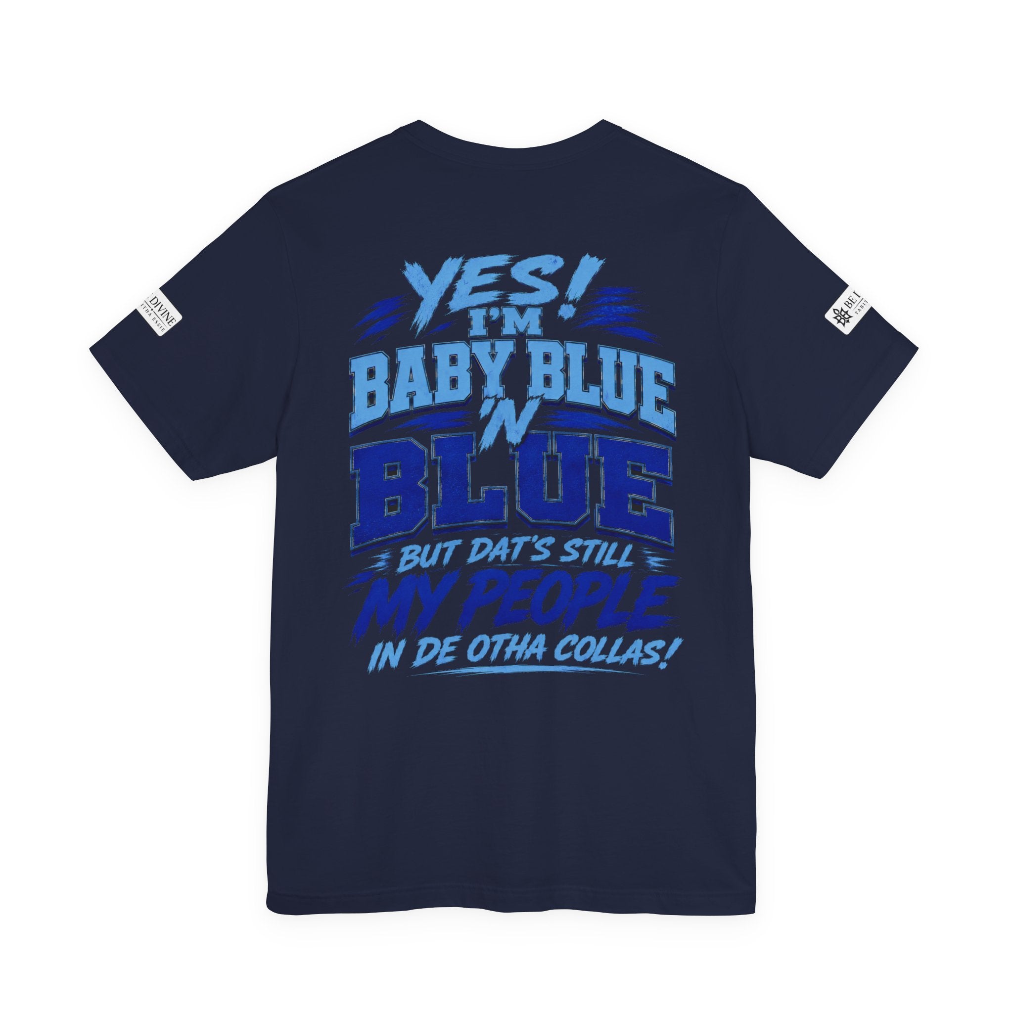 BE DIVINE™ Blue 'N Blue Since 1902 – Through 'N Through Heritage Tee