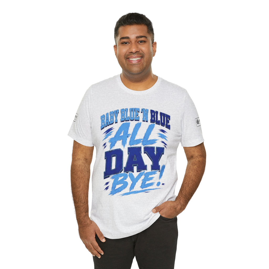 BE DIVINE™ Baby Blue 'N Blue All Day Bye! Heritage Collector Tee