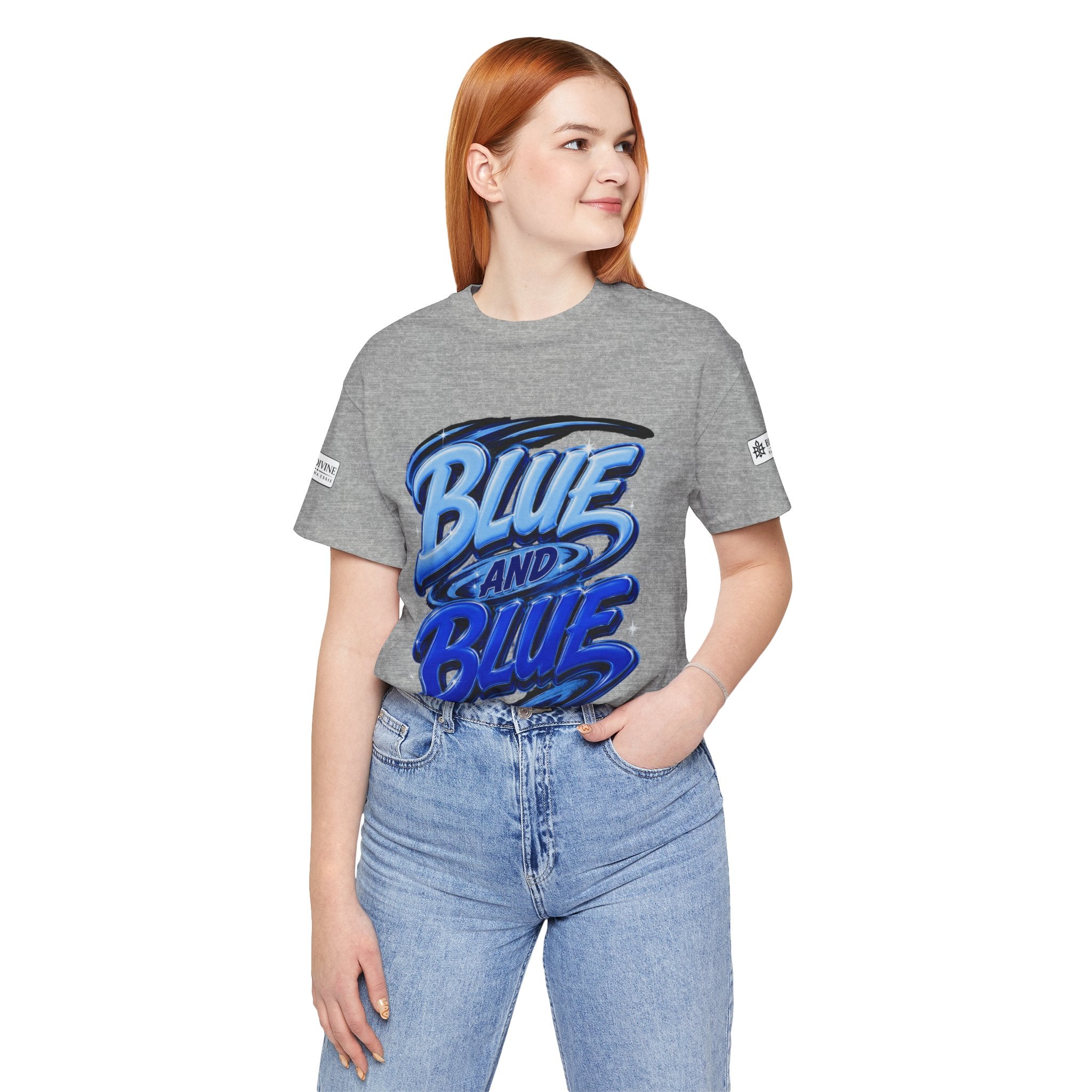 BE DIVINE™ Blue and Blue Bie! – East Side Heritage Collector Tee