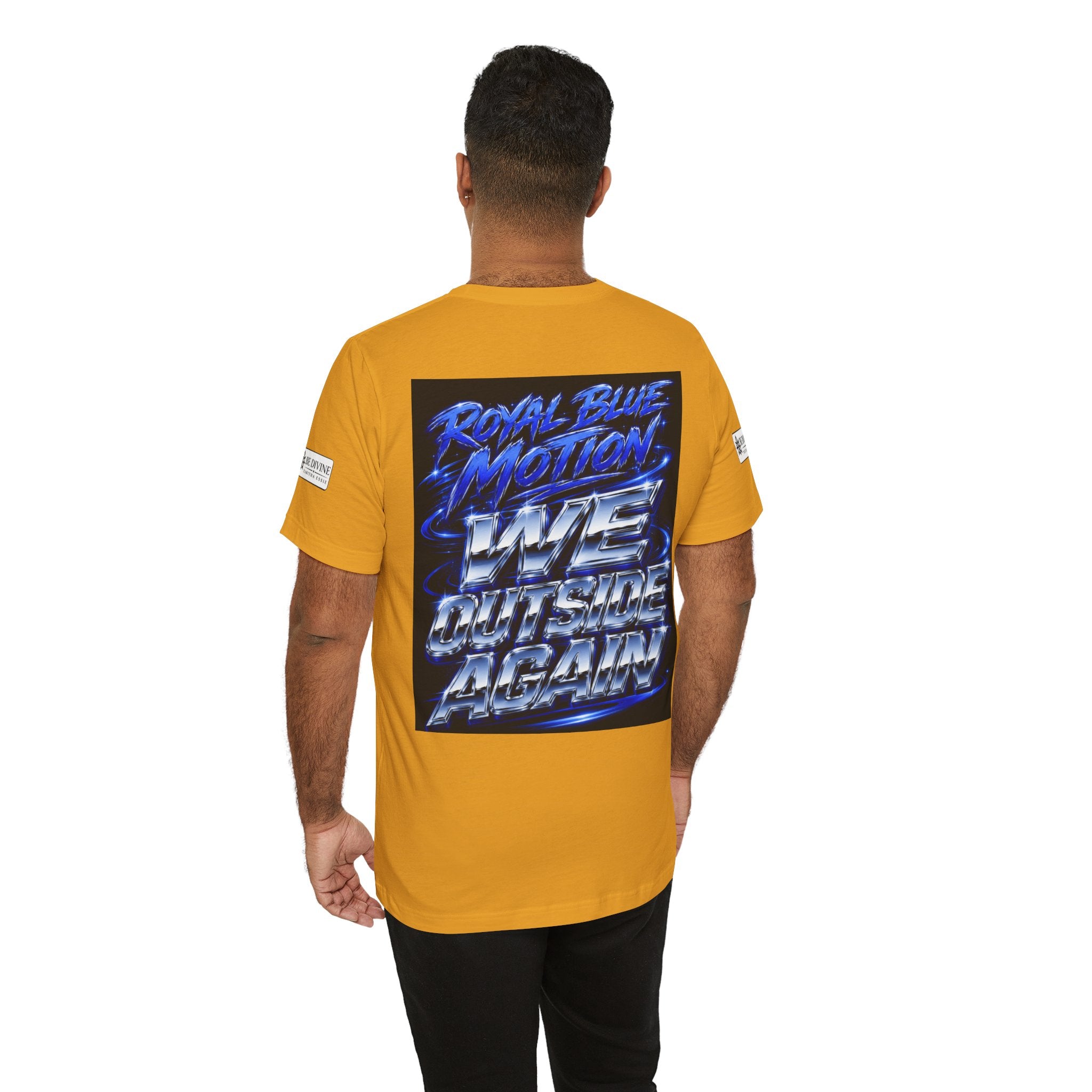 BE DIVINE™ Baby Blue 'N Blue Culture – We Outside Tee