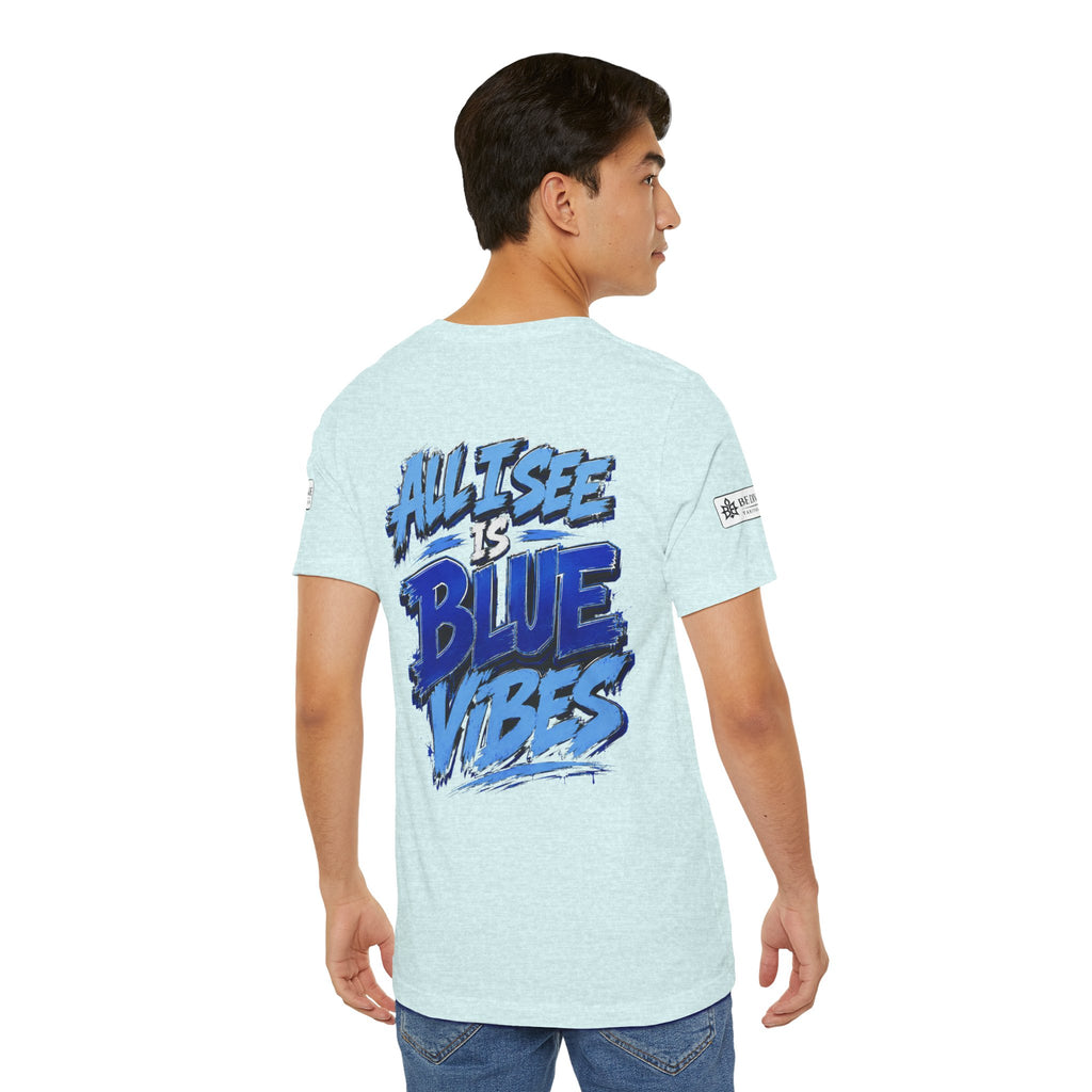 BE DIVINE™ Rolling Di Heritage – All I See Is Blue Vibes Heritage Tee