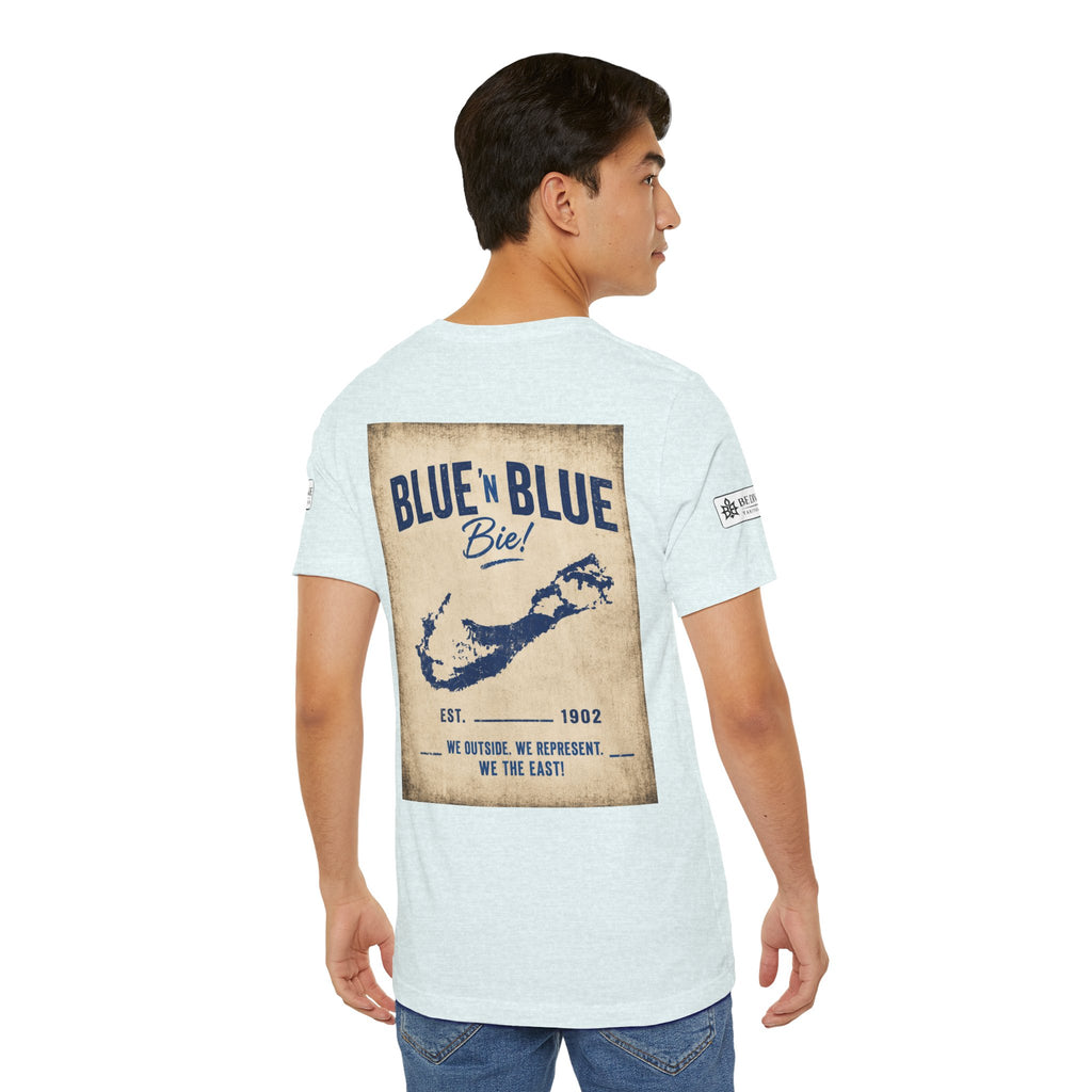 BE DIVINE™ Blue and Blue Bie! – East Side Heritage Collector Tee