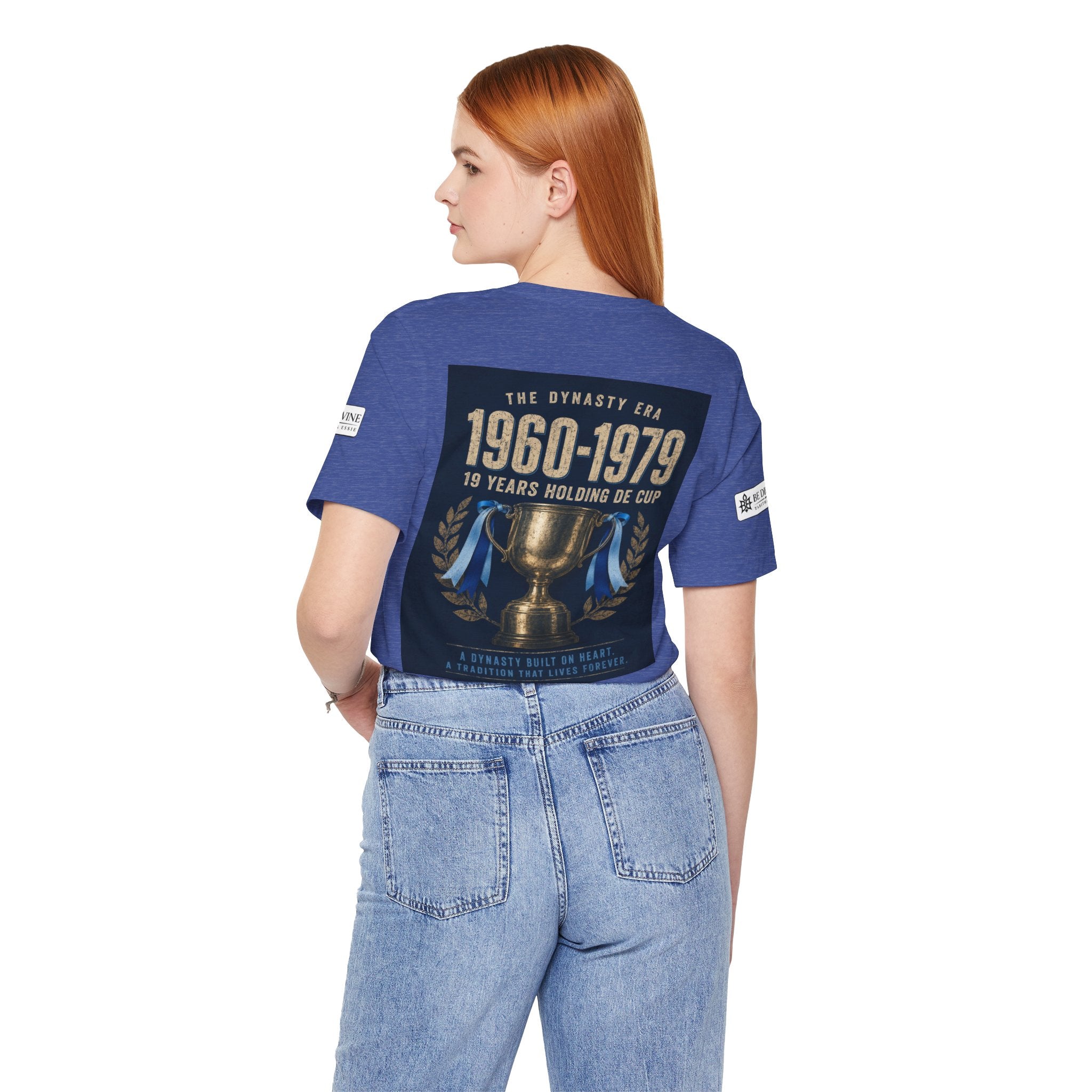 BE DIVINE™ Baby Blue 'N Blue All Day Bye! Heritage Collector Tee
