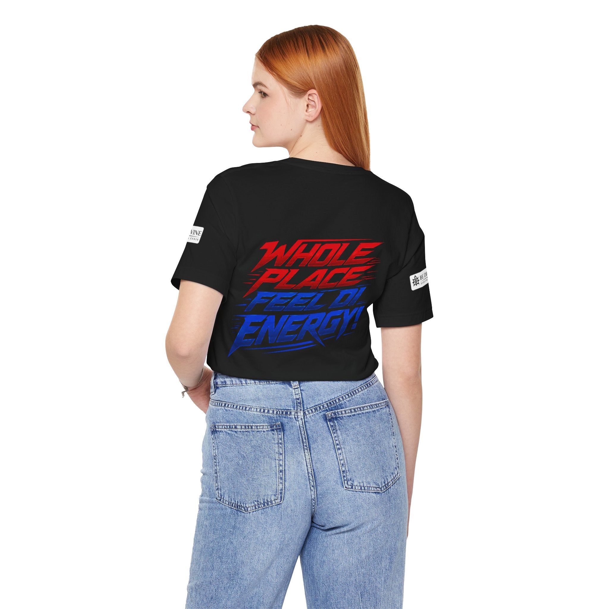 BE DIVINE™ I’m Red ’N Blue Energy Tee