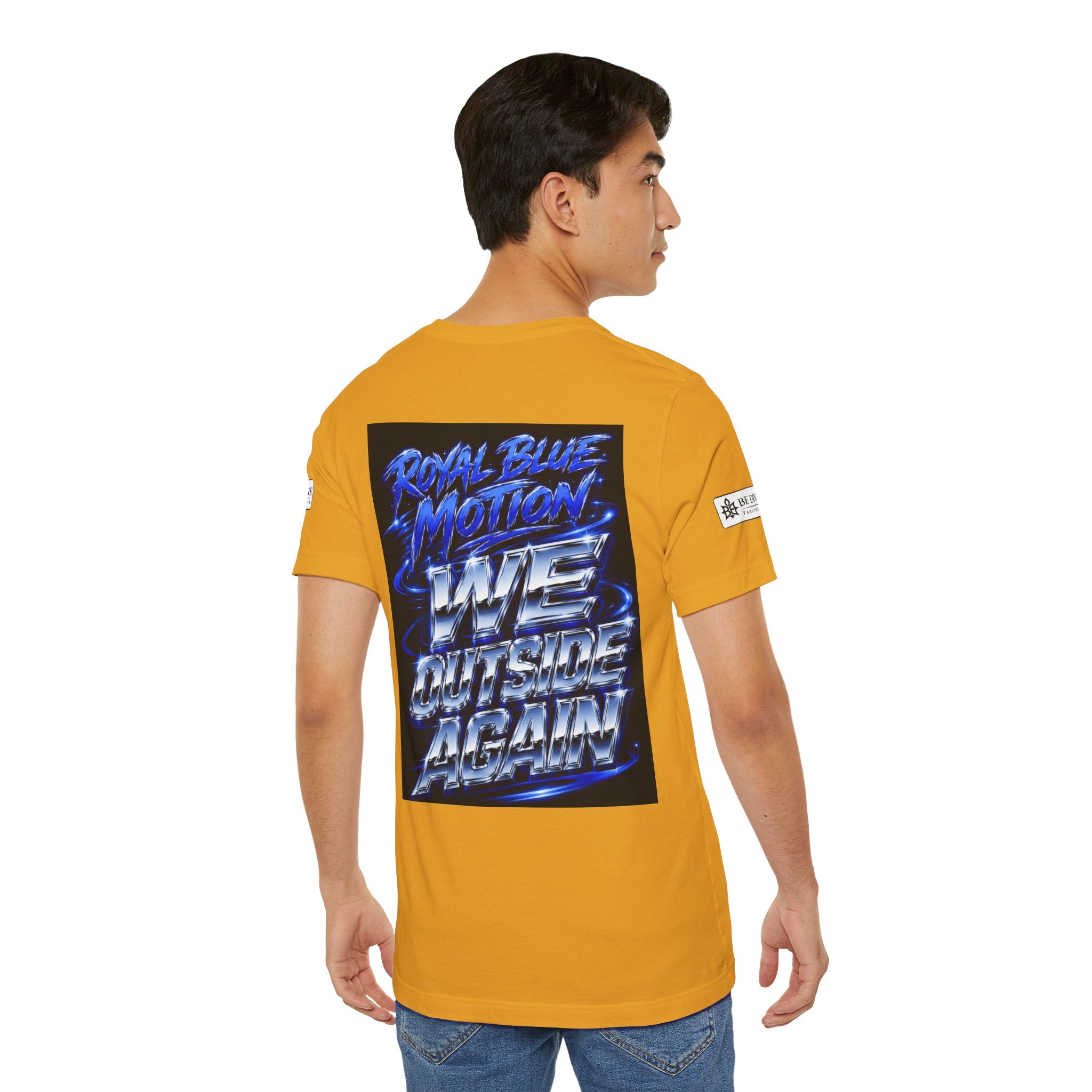 BE DIVINE™ Baby Blue 'N Blue Culture – We Outside Tee