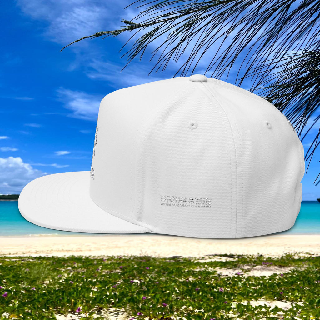 BE DIVINE™ Flat Bill Cap – Embroidered Signature