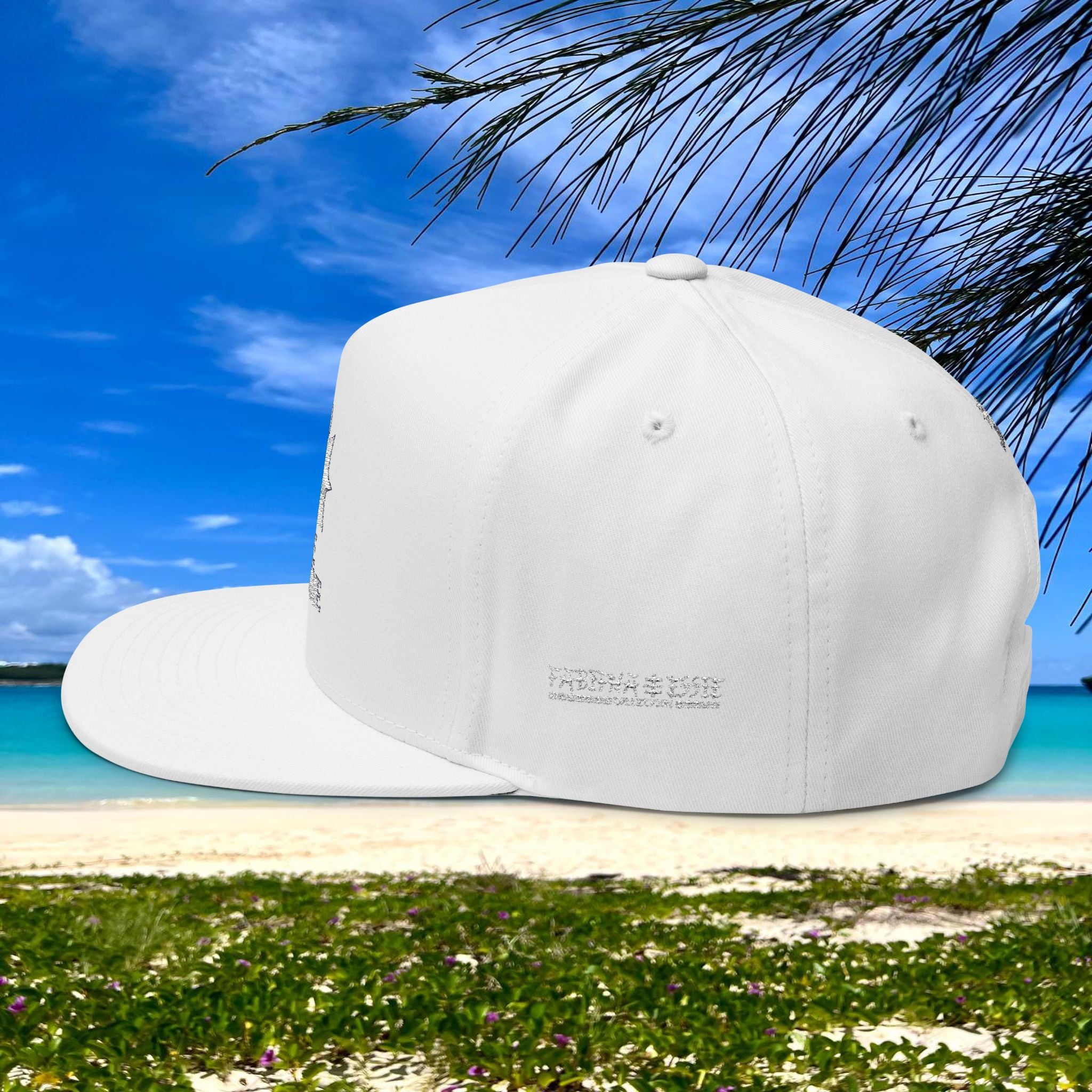 BE DIVINE™ Flat Bill Cap – Embroidered Signature