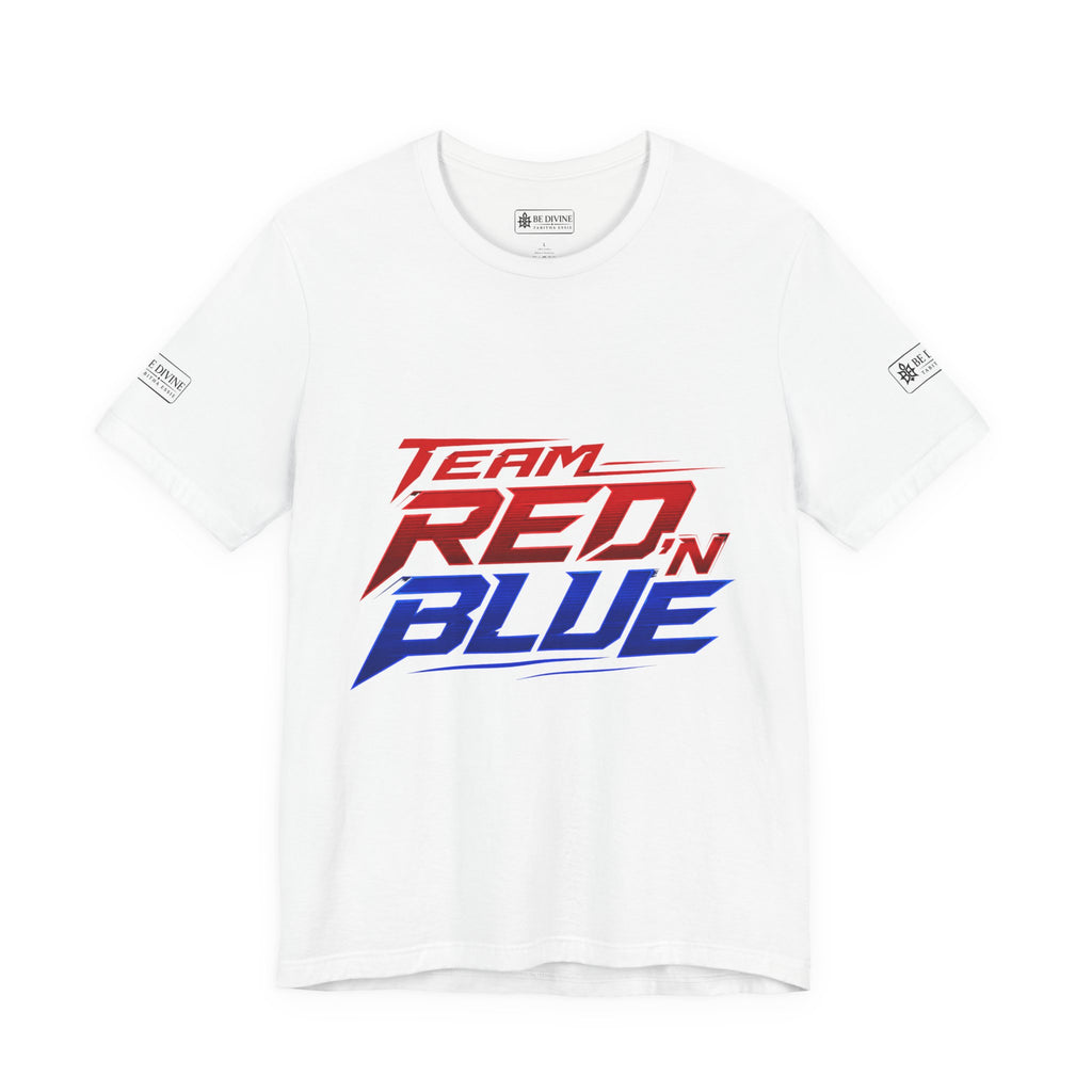 BE DIVINE™ Team Red ’N Blue Heritage Tee