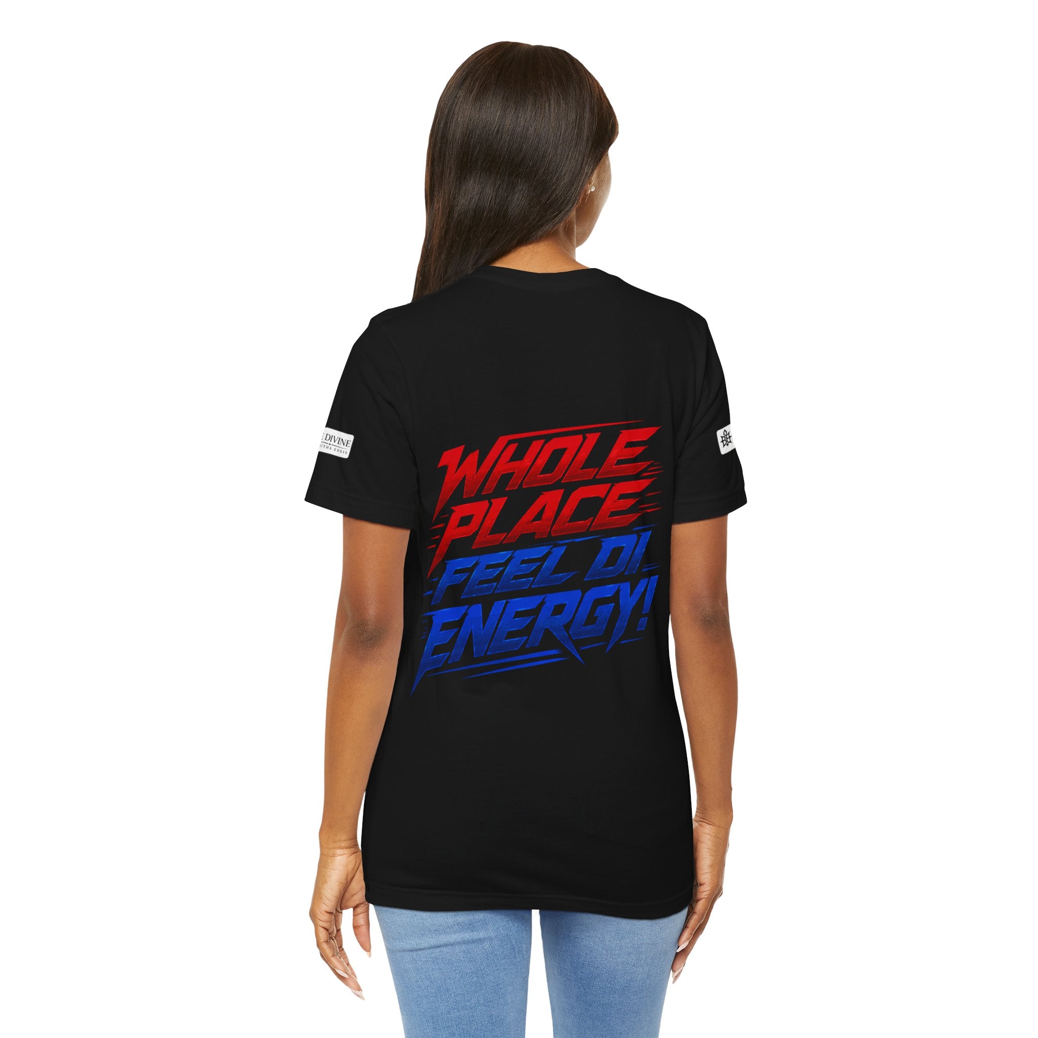 BE DIVINE™ I’m Red ’N Blue Energy Tee