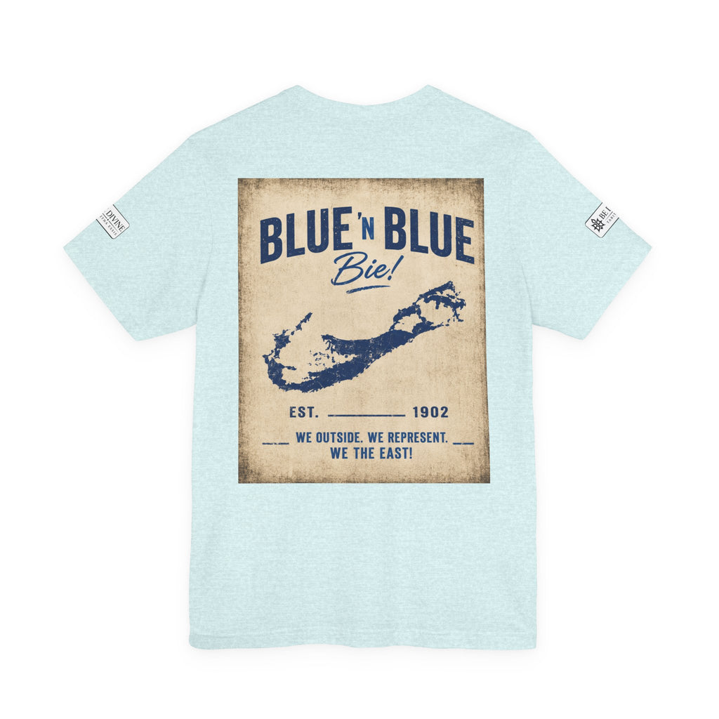 BE DIVINE™ Blue and Blue Bie! – East Side Heritage Collector Tee