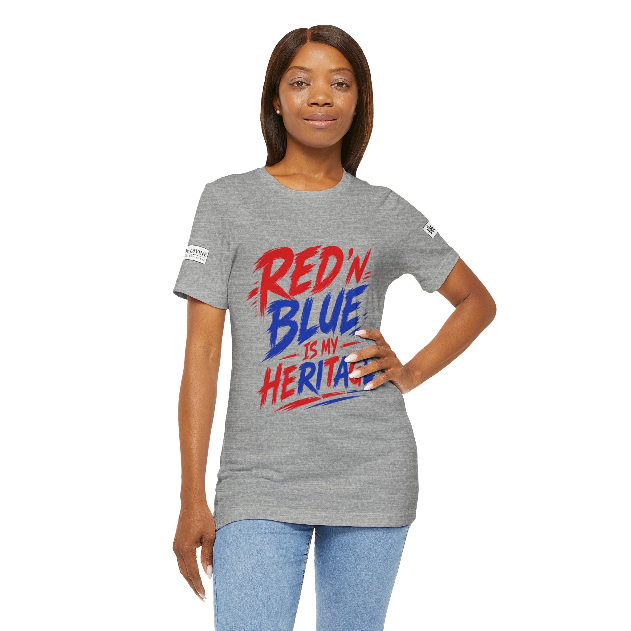 BE DIVINE™ Red ’N Blue Heritage Tee