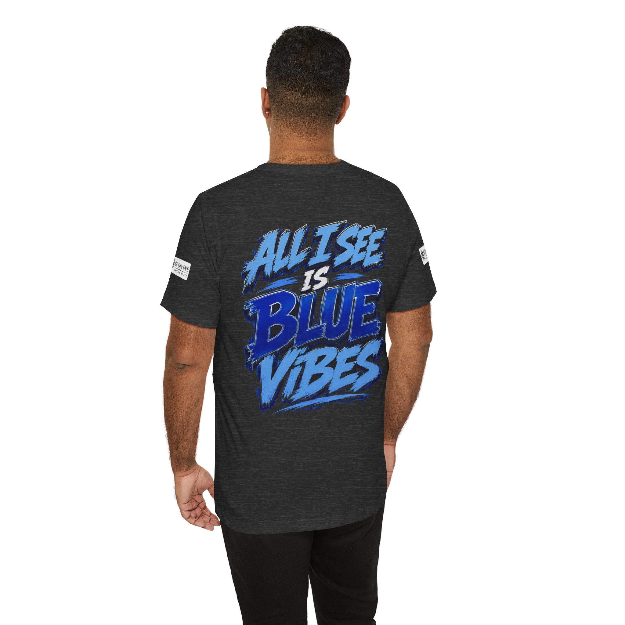 BE DIVINE™ Rolling Di Heritage – All I See Is Blue Vibes Heritage Tee