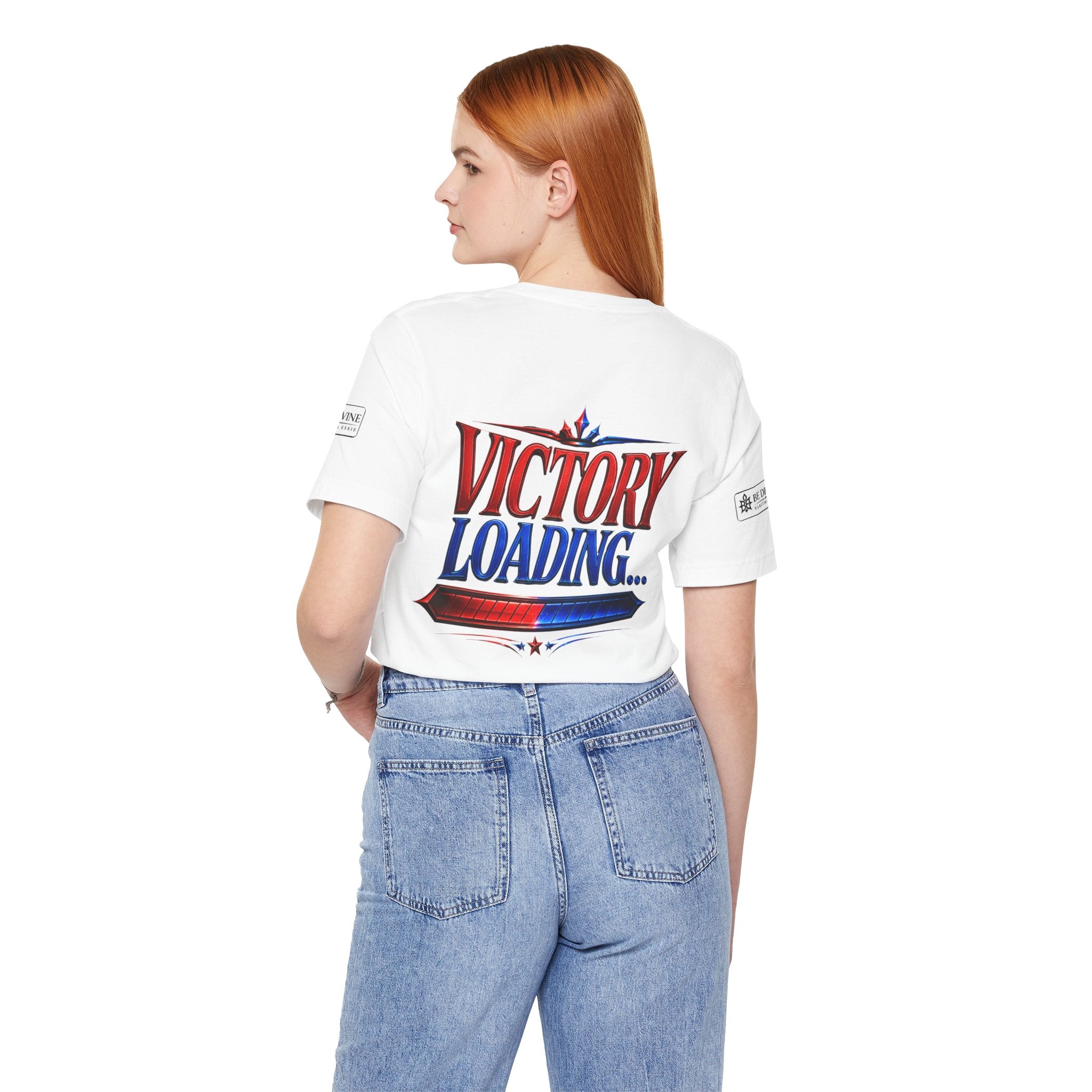 BE DIVINE™ Keep Calm. Red ’N Blue. Tee