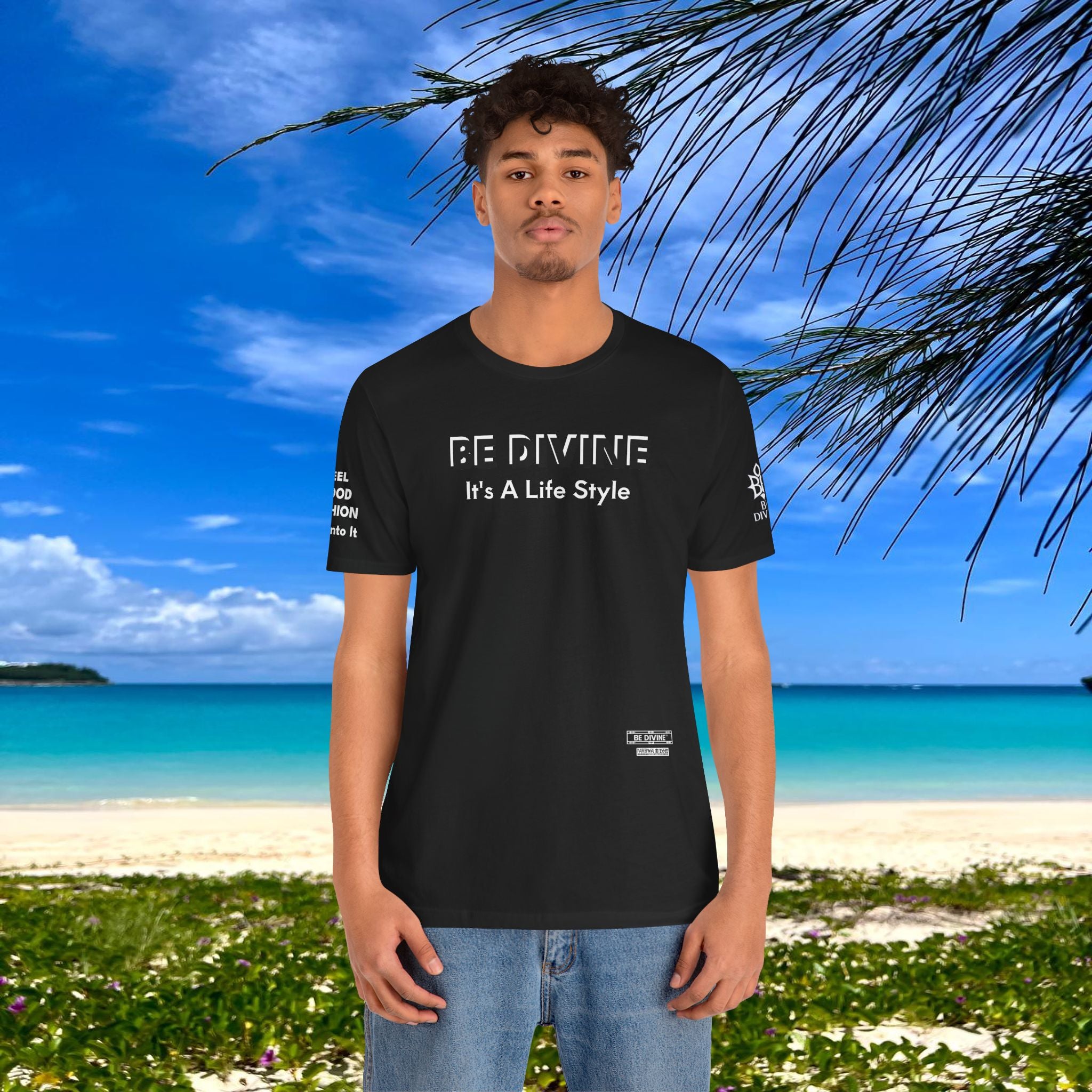 BE DIVINE™ Unisex T-Shirt - All-Black Premium Edition