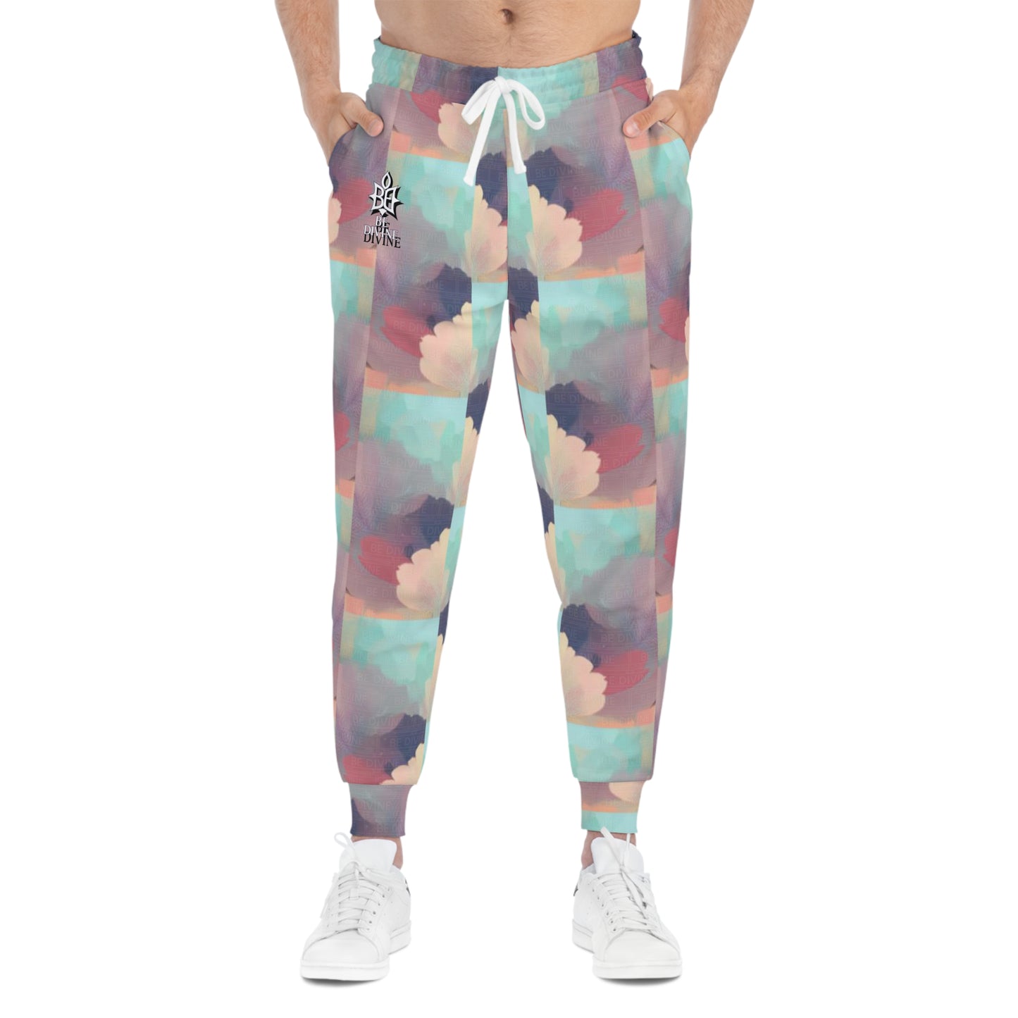 BE DIVINE™ Celestial AOP Athletic Joggers – TABITHA ESSIE Signature