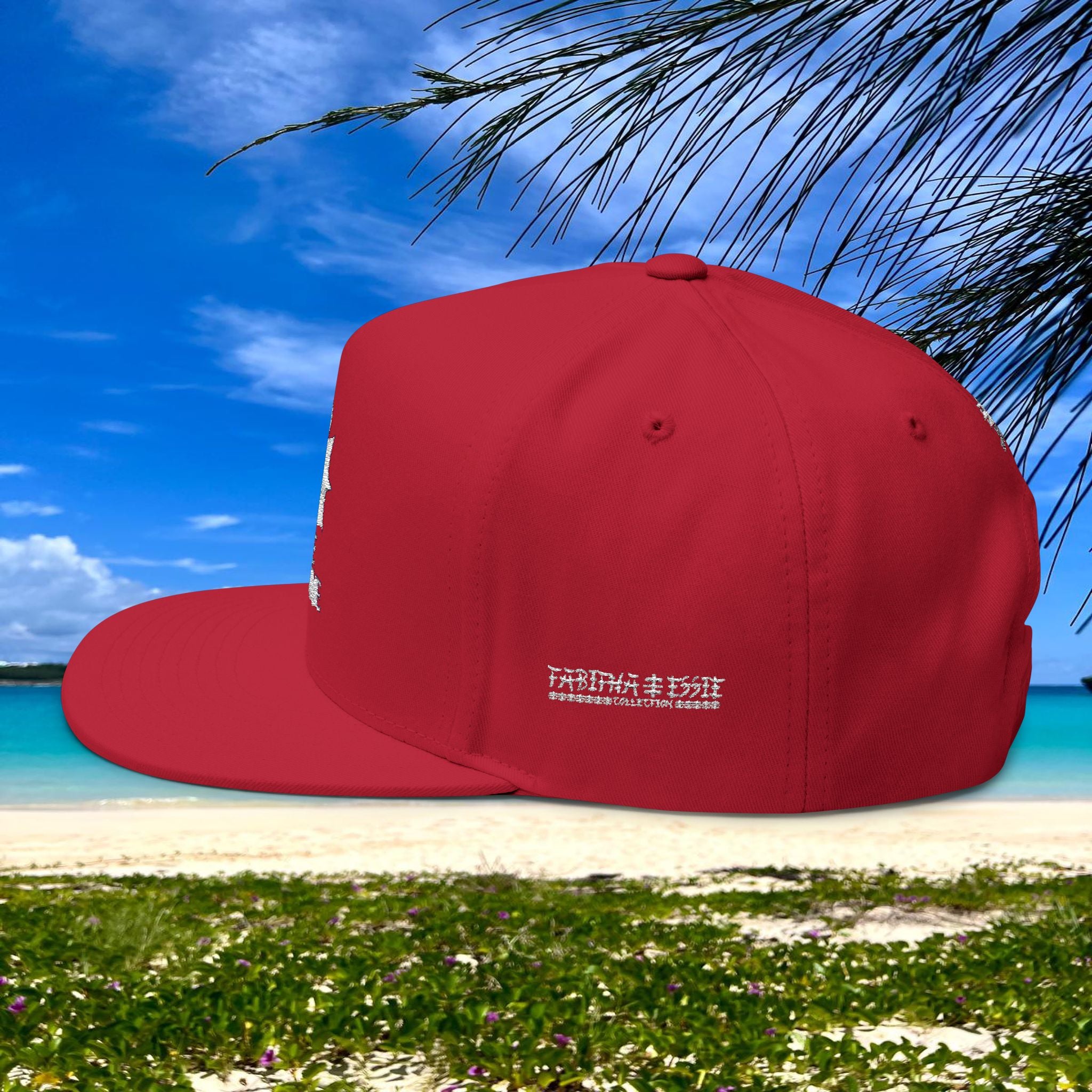 BE DIVINE™ Flat Bill Cap – Embroidered Signature