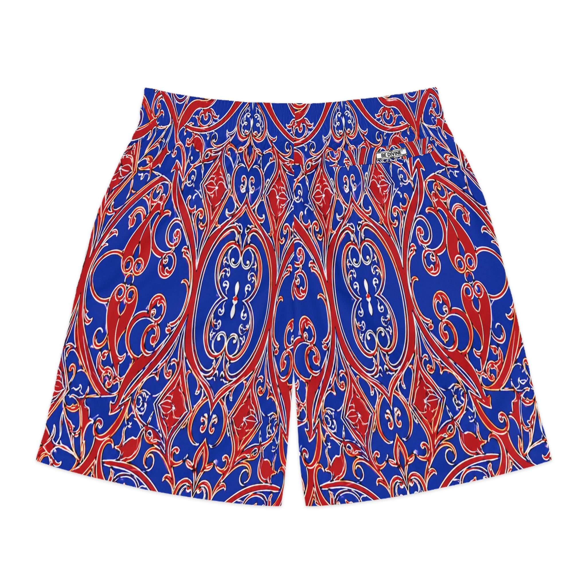 BE DIVINE™ Somerset Ornate - One of One Cup Match Men’s Jogger Shorts by Tabitha Essie