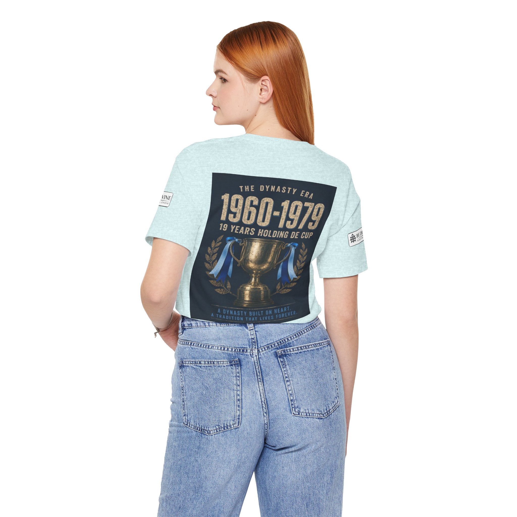 BE DIVINE™ Baby Blue 'N Blue All Day Bye! Heritage Collector Tee