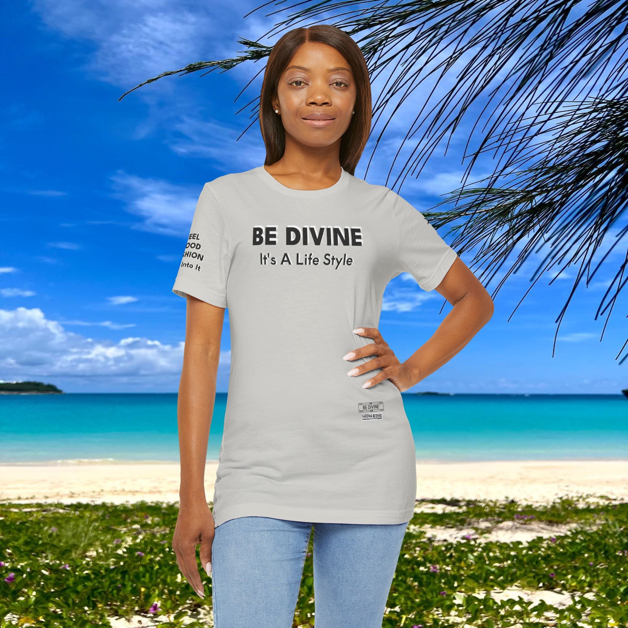 BE DIVINE™ Unisex T-Shirt - All-Black Premium Edition