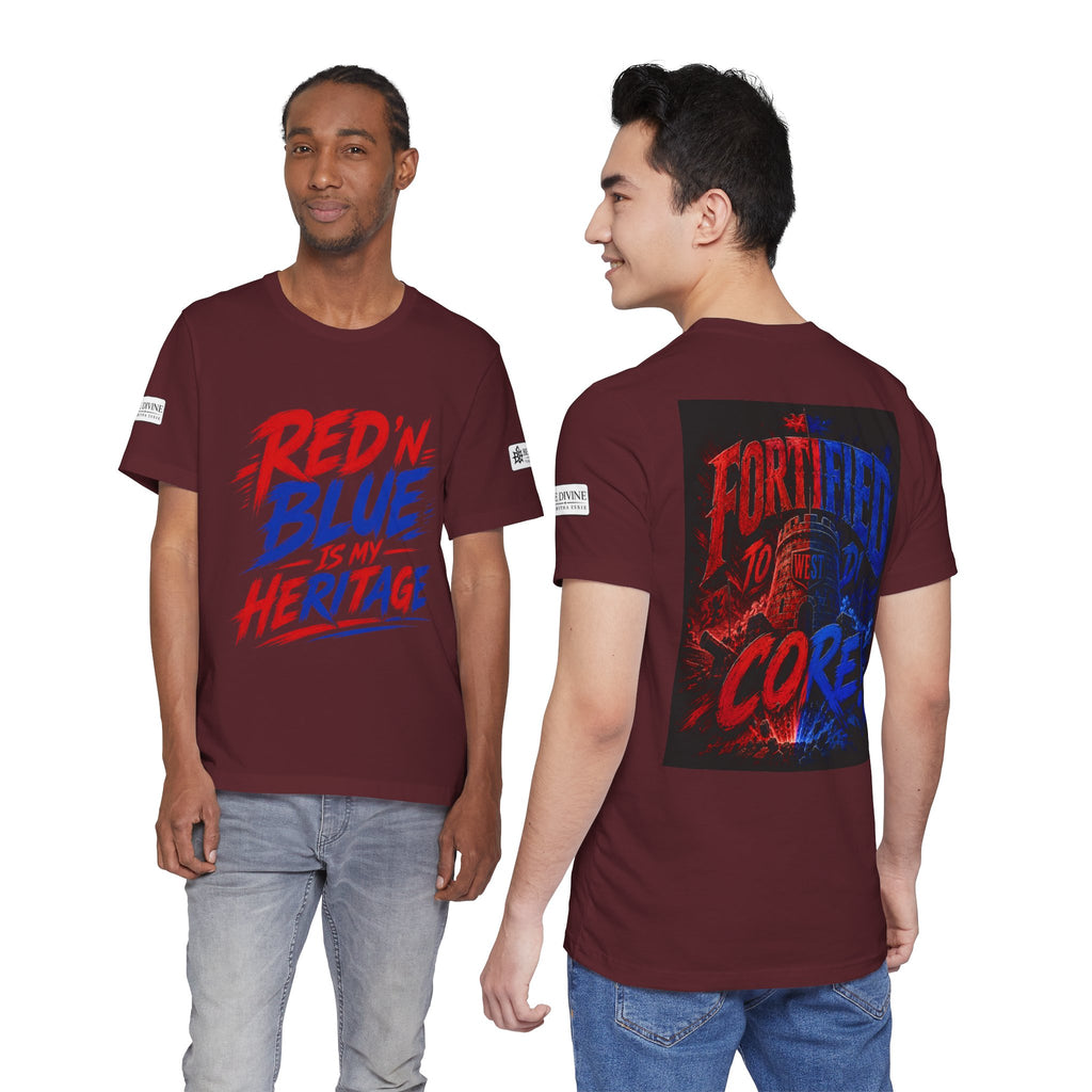BE DIVINE™ Red ’N Blue Heritage Tee