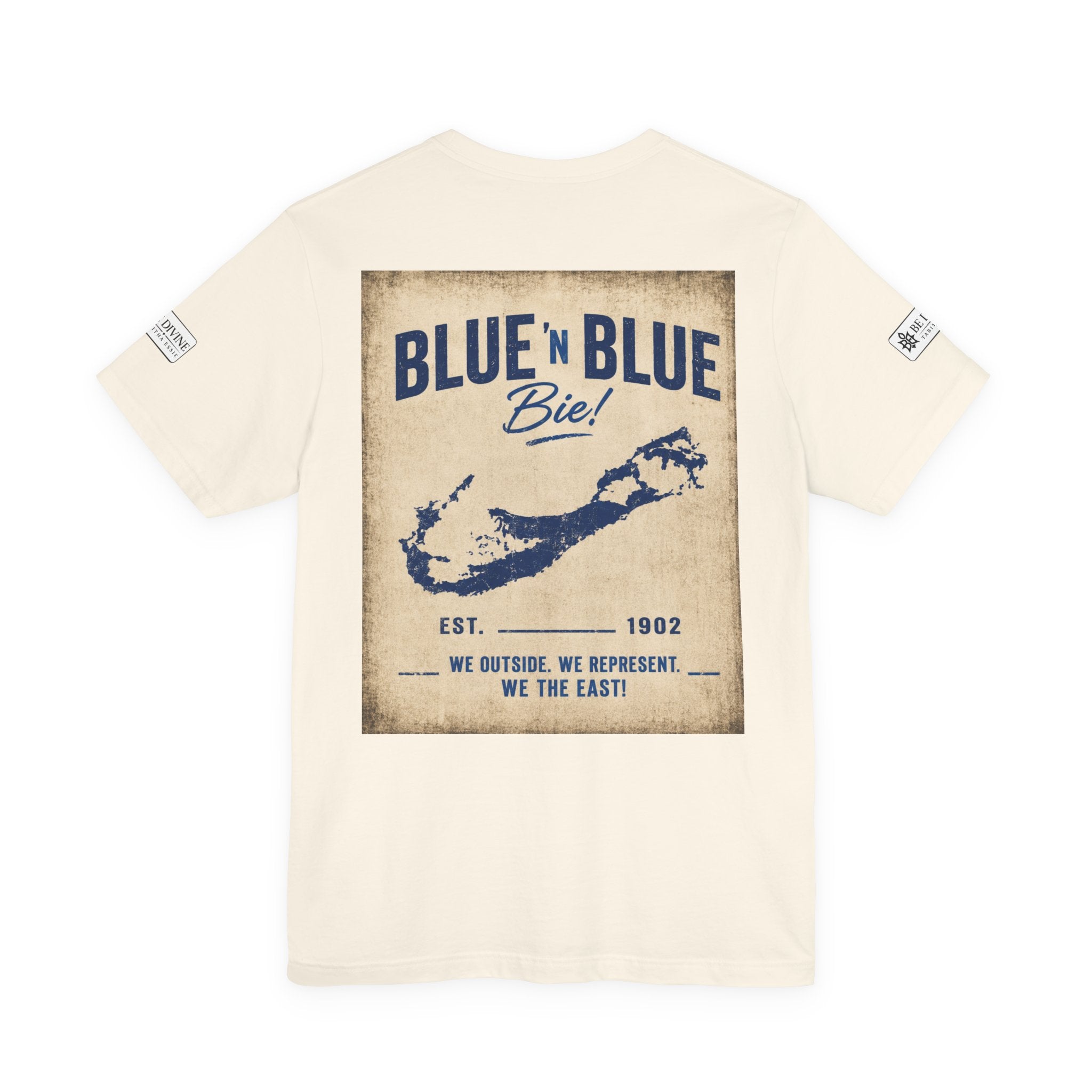 BE DIVINE™ Blue and Blue Bie! – East Side Heritage Collector Tee
