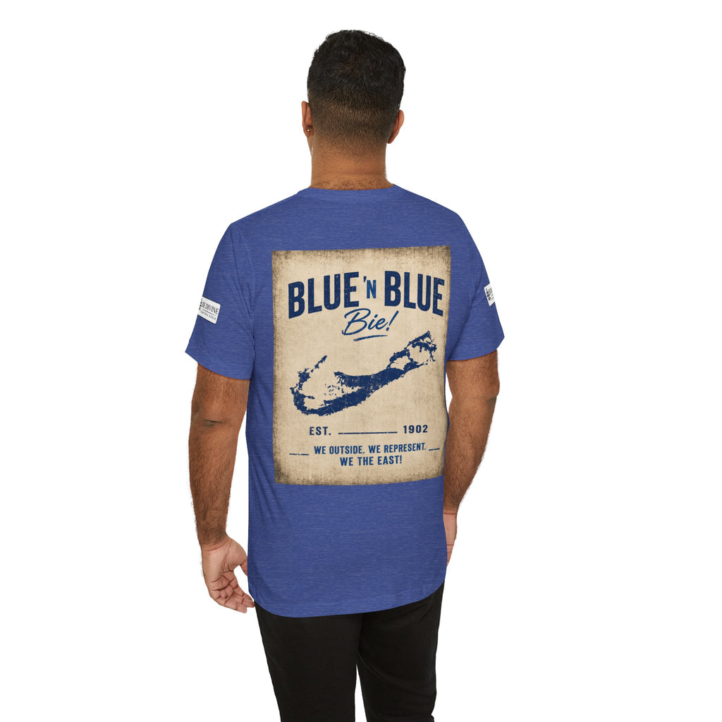 BE DIVINE™ Blue and Blue Bie! – East Side Heritage Collector Tee