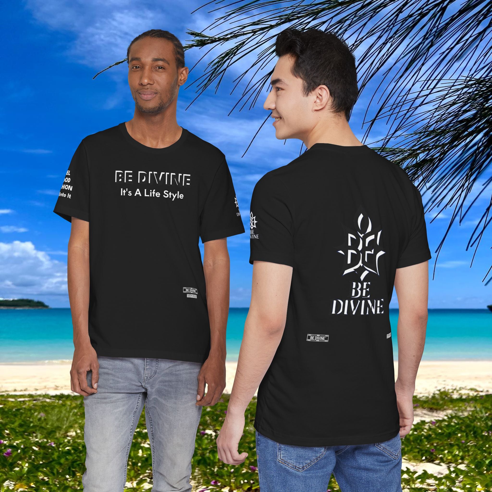 BE DIVINE™ Unisex T-Shirt - All-Black Premium Edition