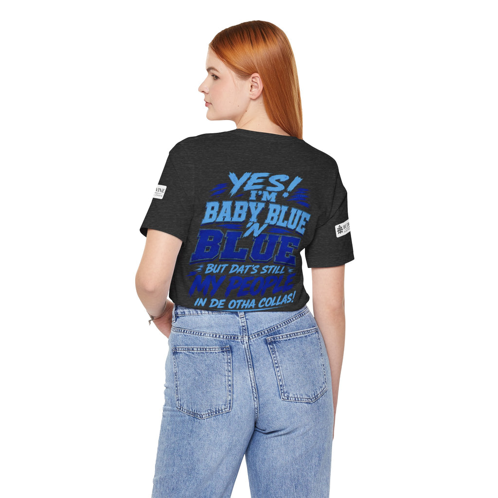 BE DIVINE™ Blue 'N Blue Since 1902 – Through 'N Through Heritage Tee