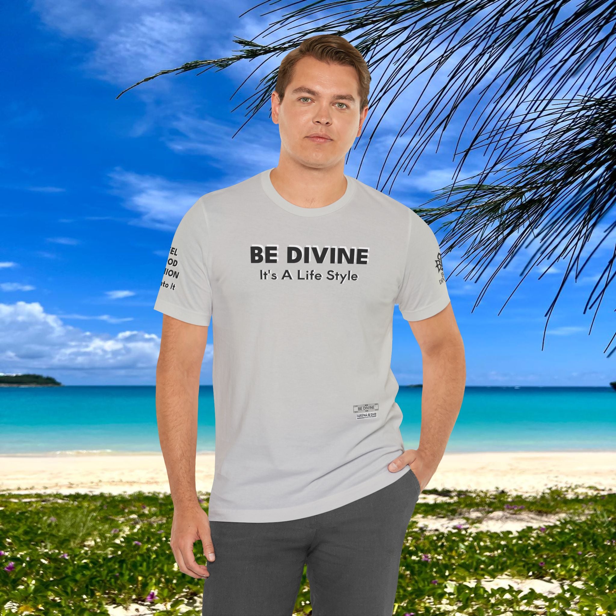 BE DIVINE™ Unisex T-Shirt - All-Black Premium Edition