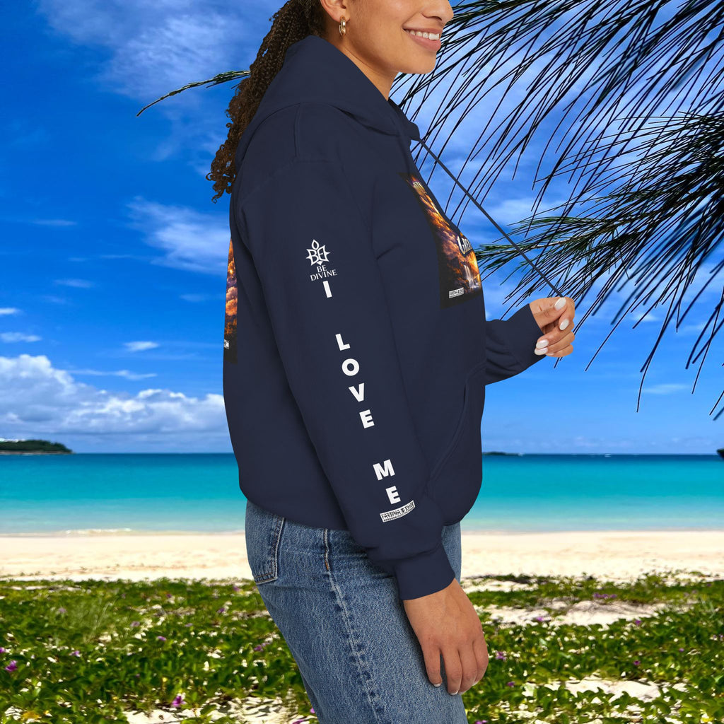 BE DIVINE™ Unisex Heavy Blend Hoodie – Divine God Is the Greatest Faith Statement Sweatshirt