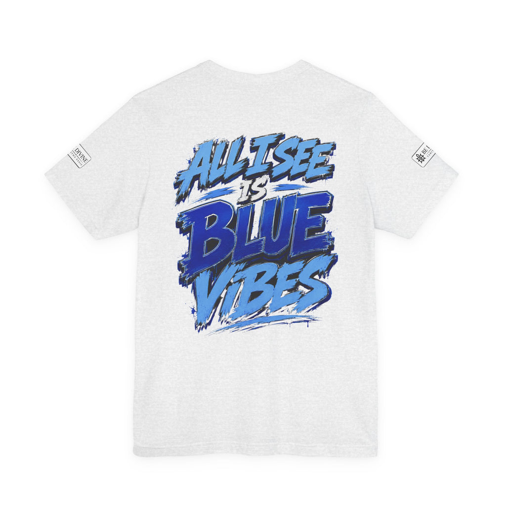 BE DIVINE™ Rolling Di Heritage – All I See Is Blue Vibes Heritage Tee