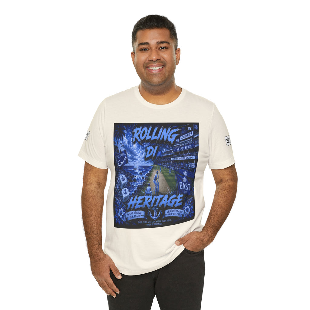 BE DIVINE™ Rolling Di Heritage – All I See Is Blue Vibes Heritage Tee