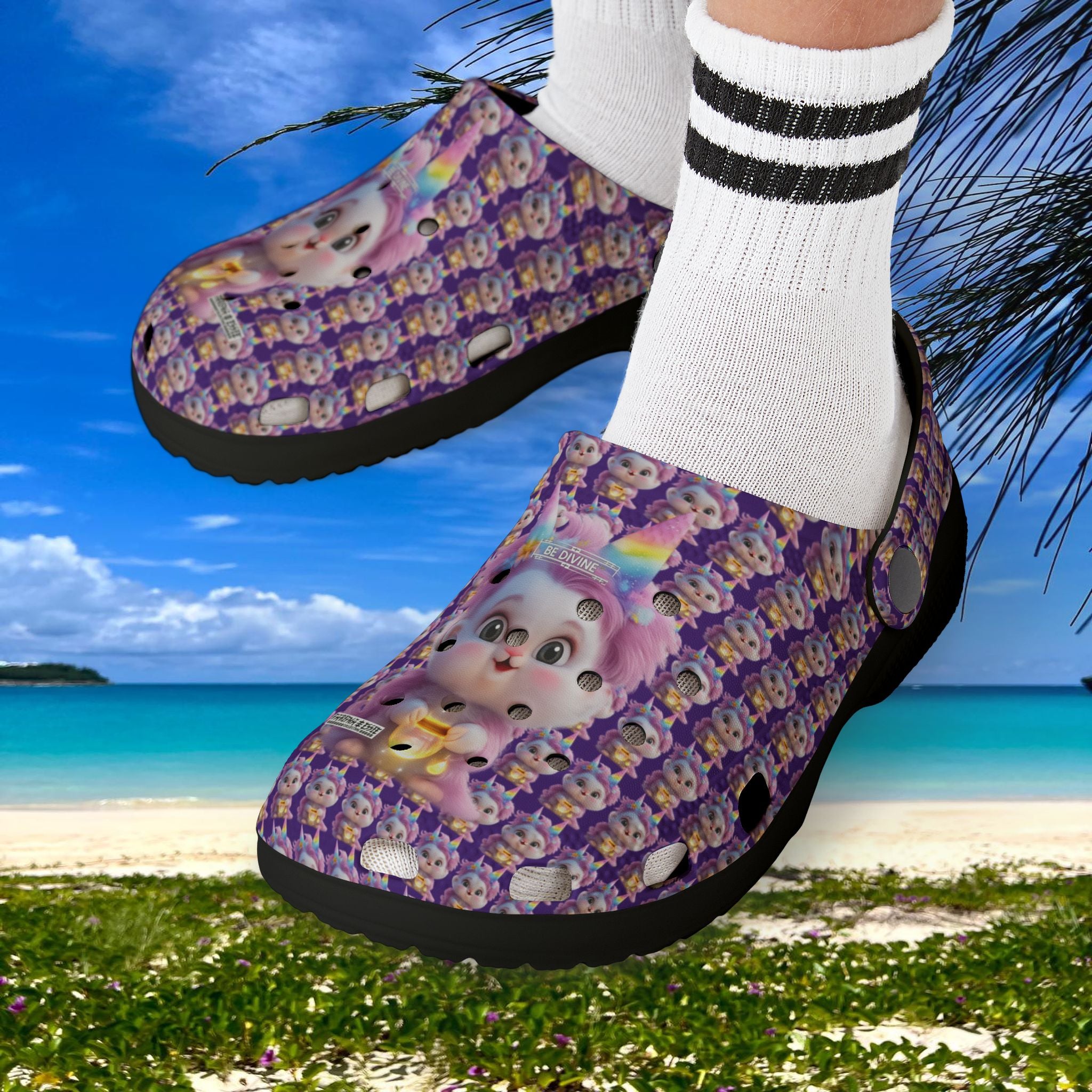 BE DIVINE™ Cute Party - Kids Foam Clogs | Tabitha Essie