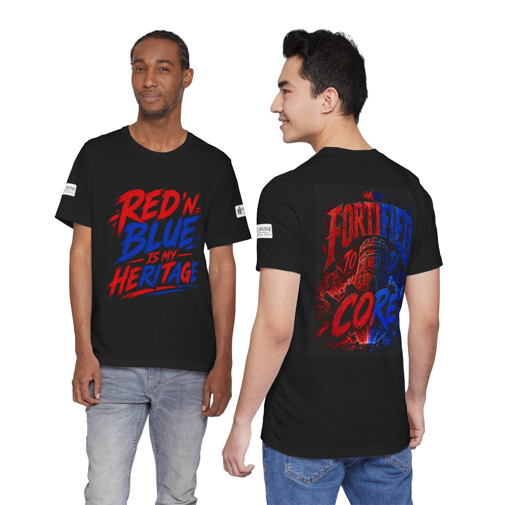 BE DIVINE™ Red ’N Blue Heritage Tee