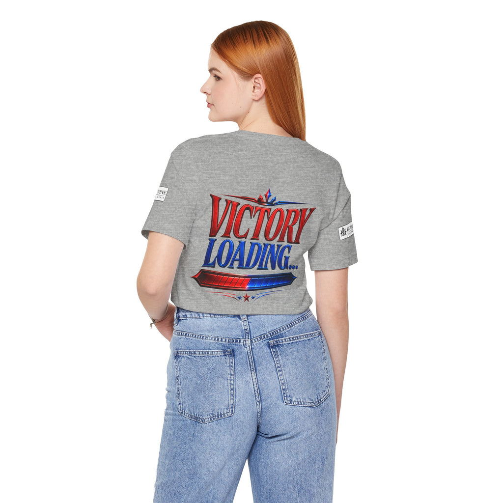 BE DIVINE™ Keep Calm. Red ’N Blue. Tee