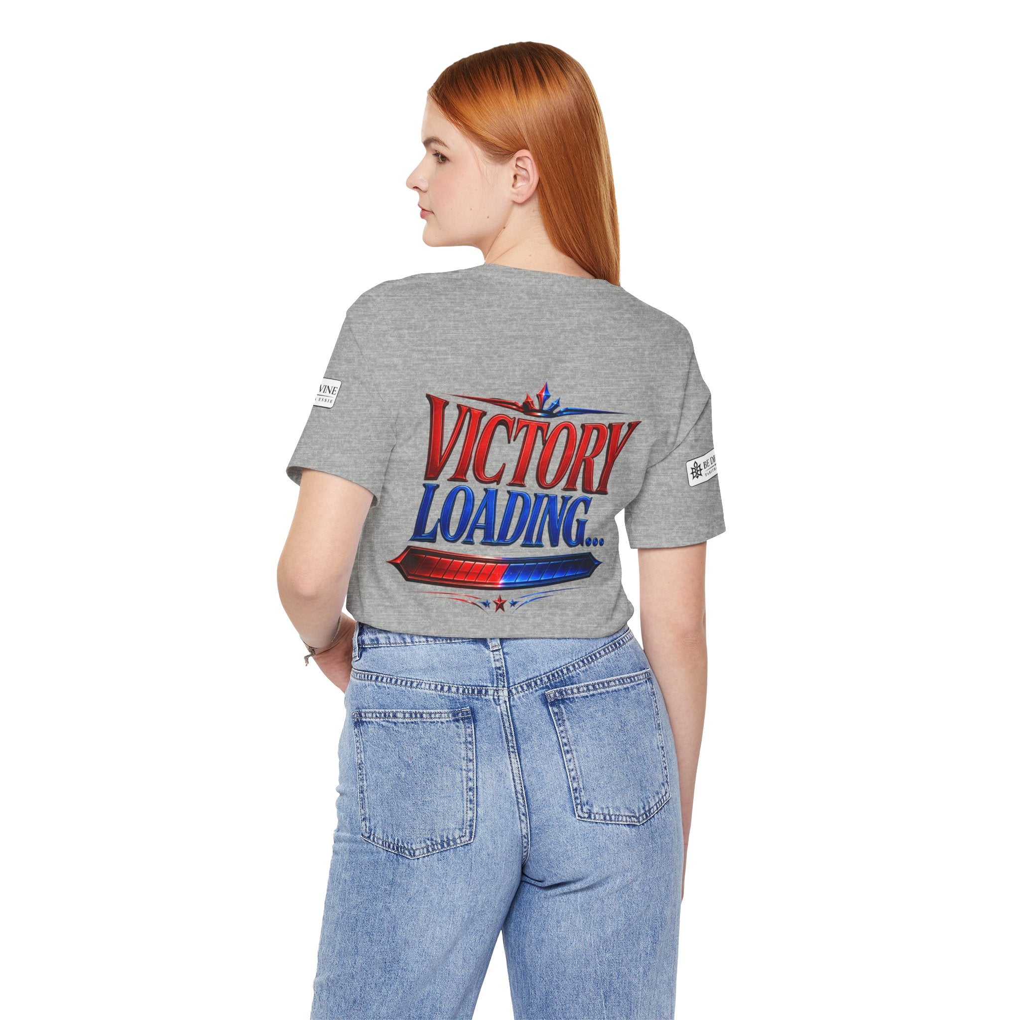 BE DIVINE™ Keep Calm. Red ’N Blue. Tee